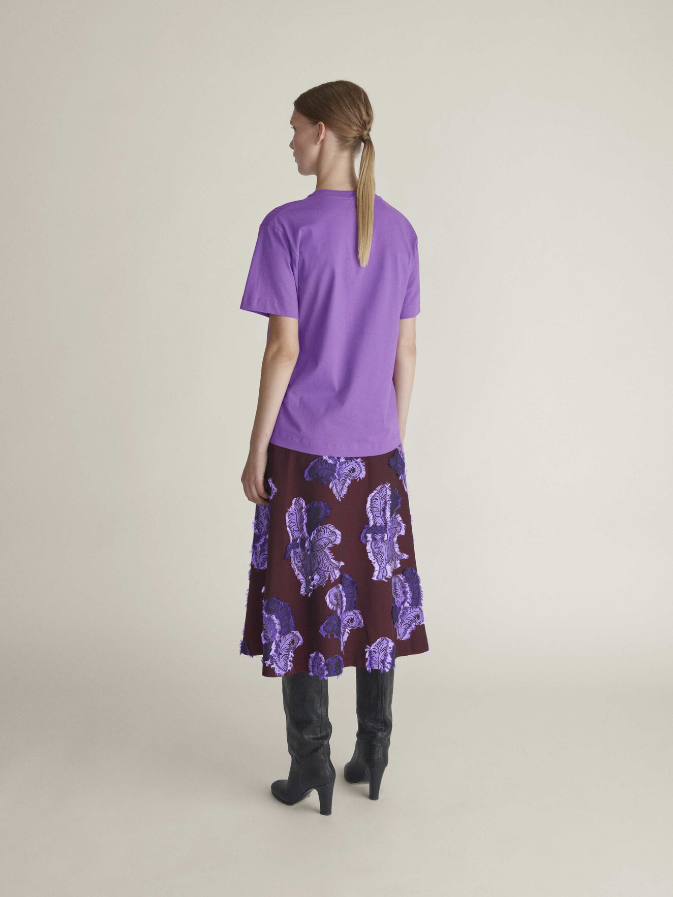 Dellana T-Shirt in Smashing Lilac from Tiger of Sweden Dellana T-Shirt in Smashing Lilac from Tiger of Sweden