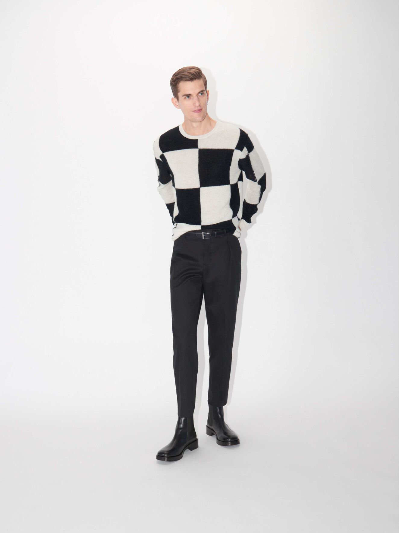 Serval Pullover in Black from Tiger of Sweden Serval Pullover in Black from Tiger of Sweden