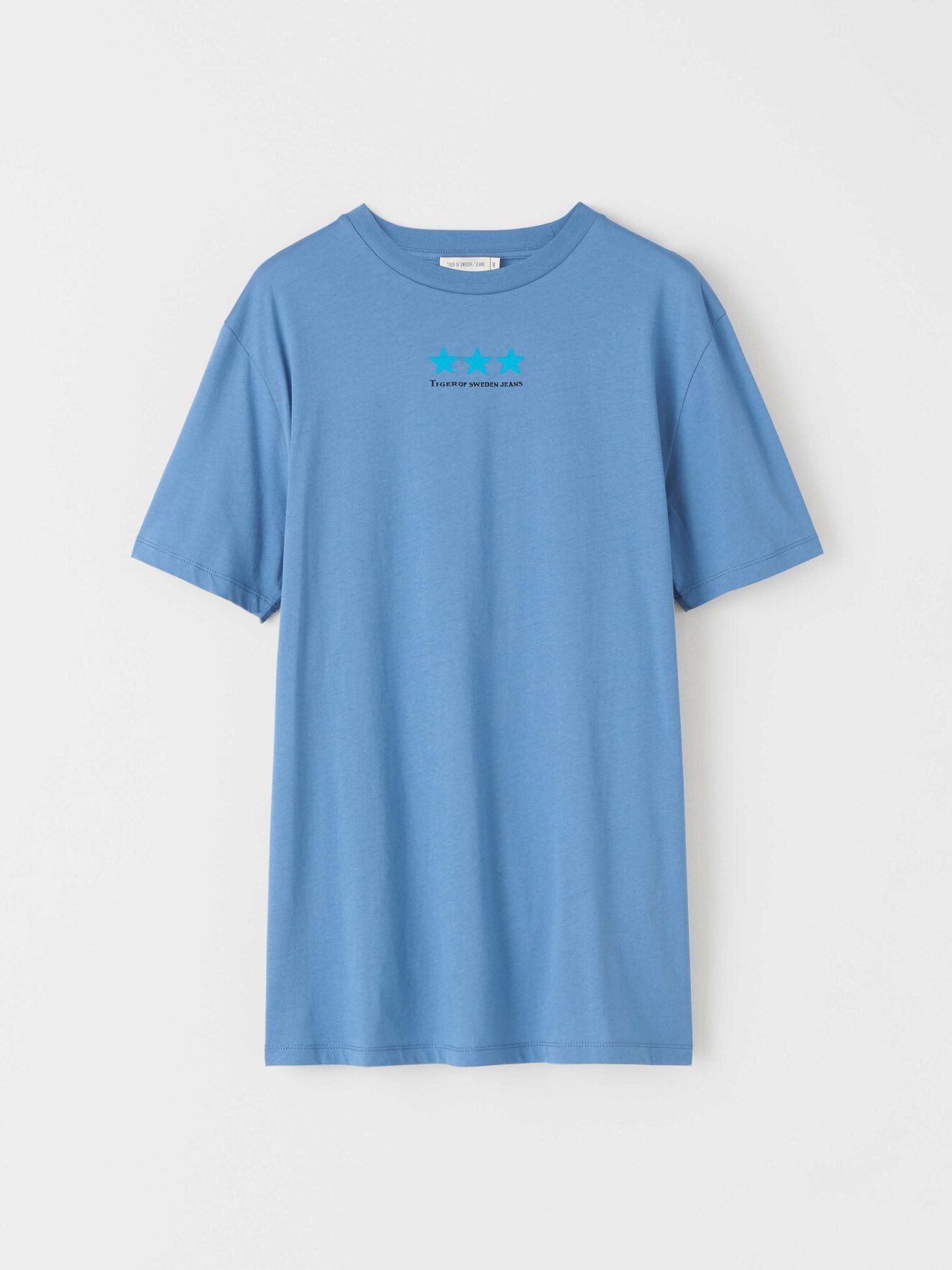 Fleek Star T-Shirt in Blue from Tiger of Sweden Fleek Star T-Shirt in Blue from Tiger of Sweden