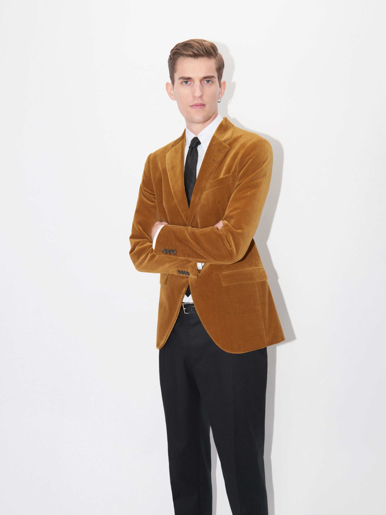 Jamonte Blazer in Mustard from Tiger of Sweden Jamonte Blazer in Mustard from Tiger of Sweden