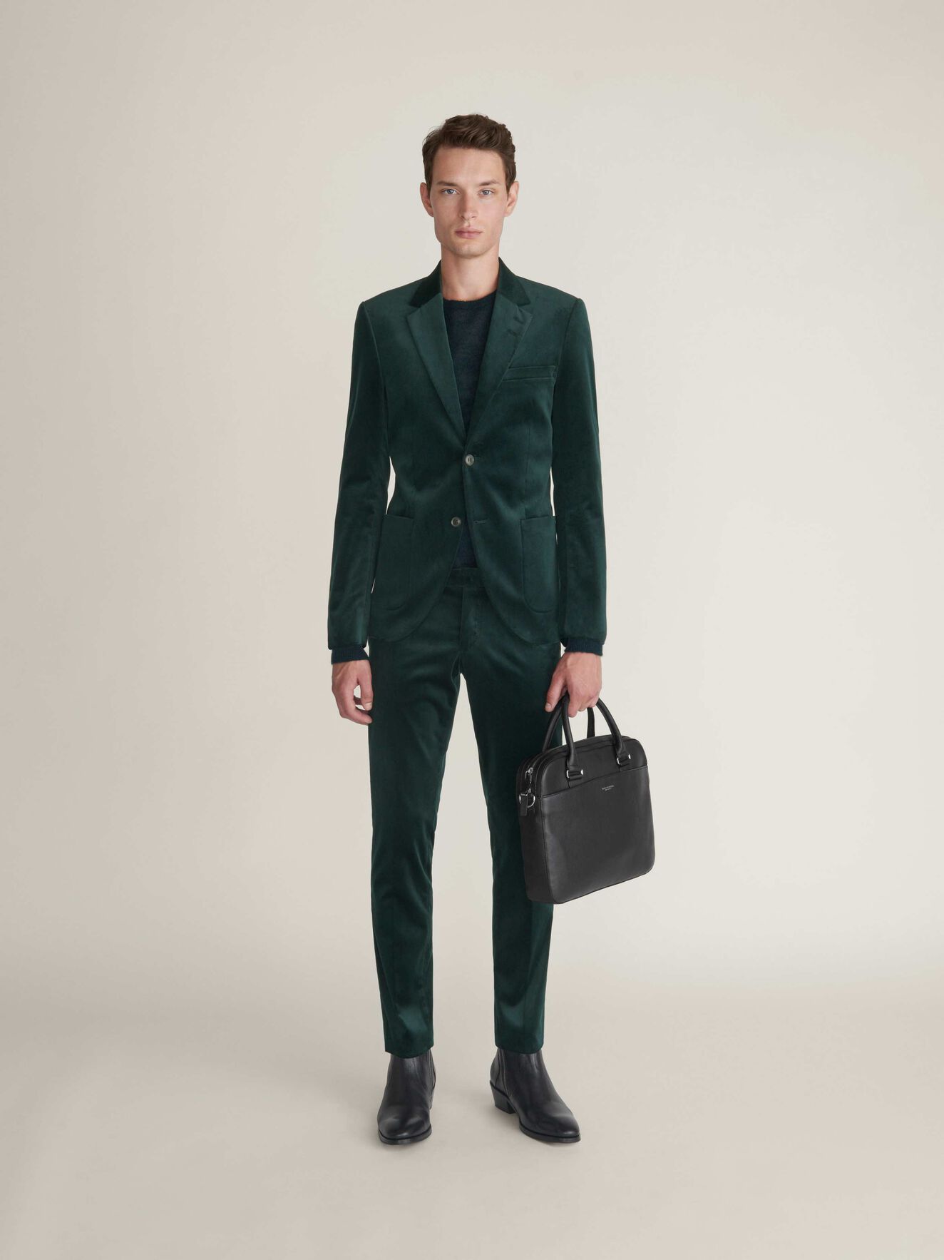 Dalio 2 Briefcase in Black from Tiger of Sweden Dalio 2 Briefcase in Black from Tiger of Sweden