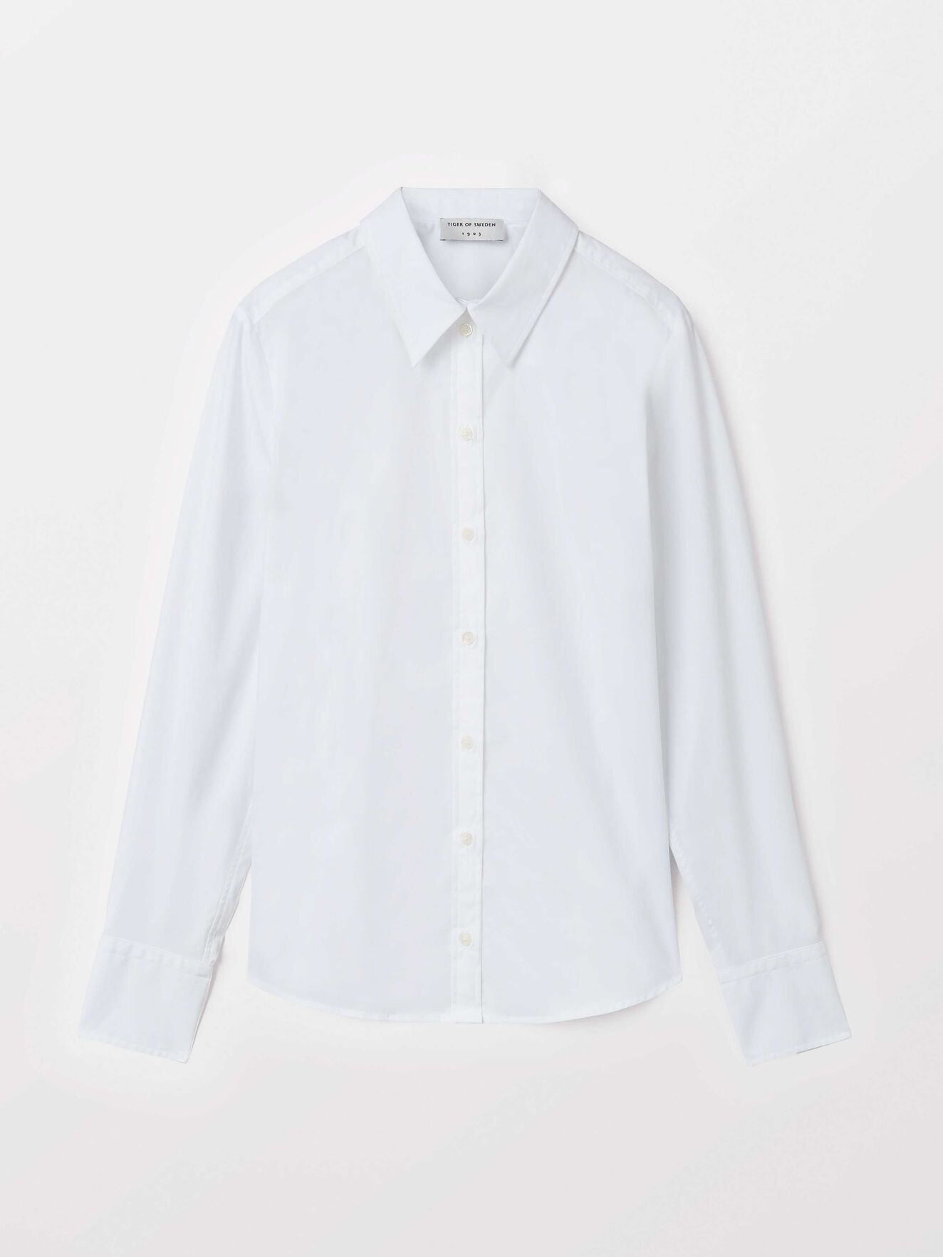 Ame Bluse in Bright White from Tiger of Sweden Ame Bluse in Bright White from Tiger of Sweden