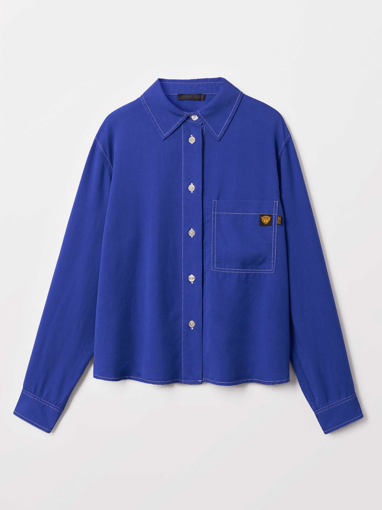 Lee Shirt in Deep Ocean Blue from Tiger of Sweden Lee Shirt in Deep Ocean Blue from Tiger of Sweden