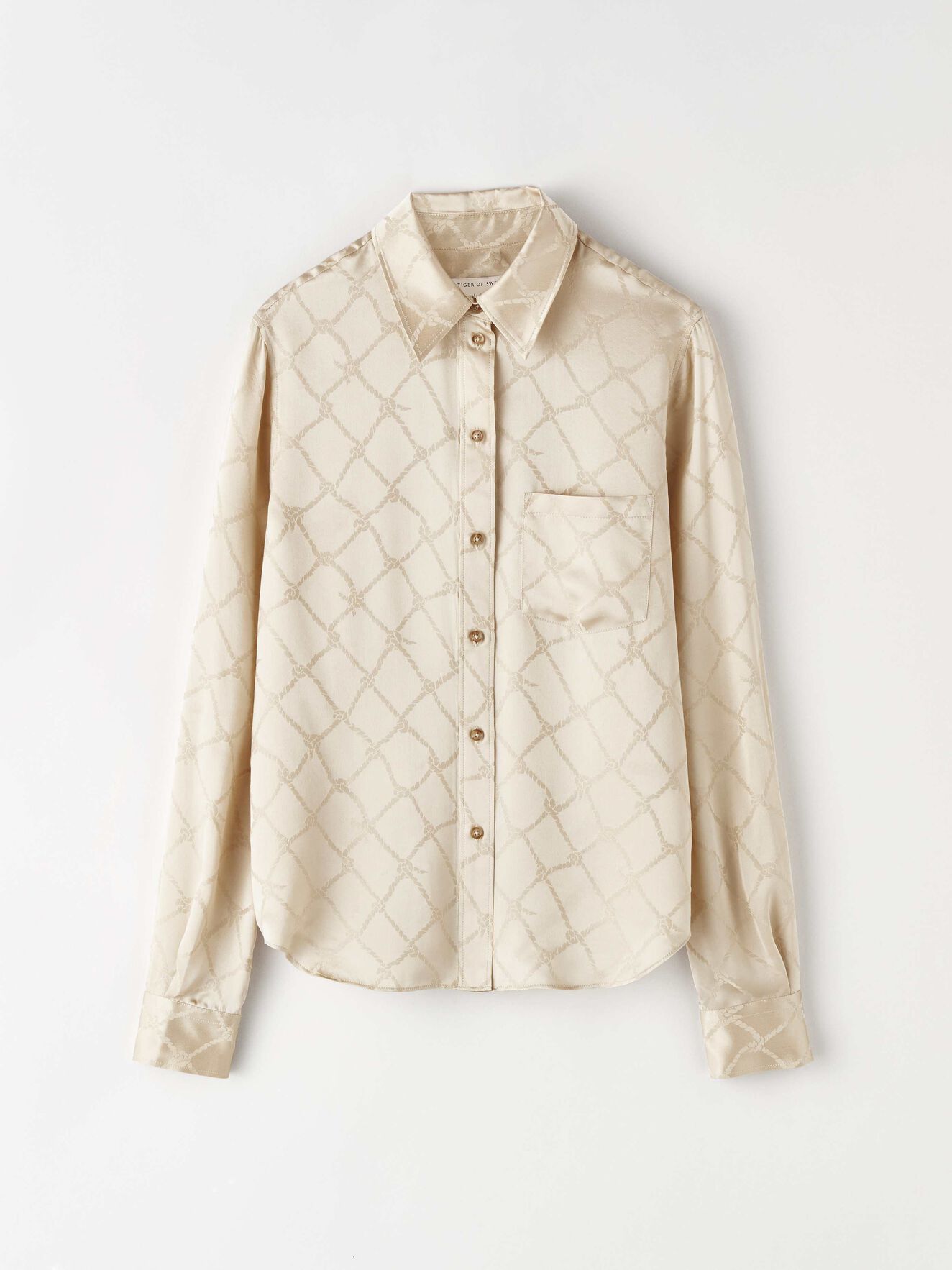 Celosa Shirt in Soft White from Tiger of Sweden Celosa Shirt in Soft White from Tiger of Sweden