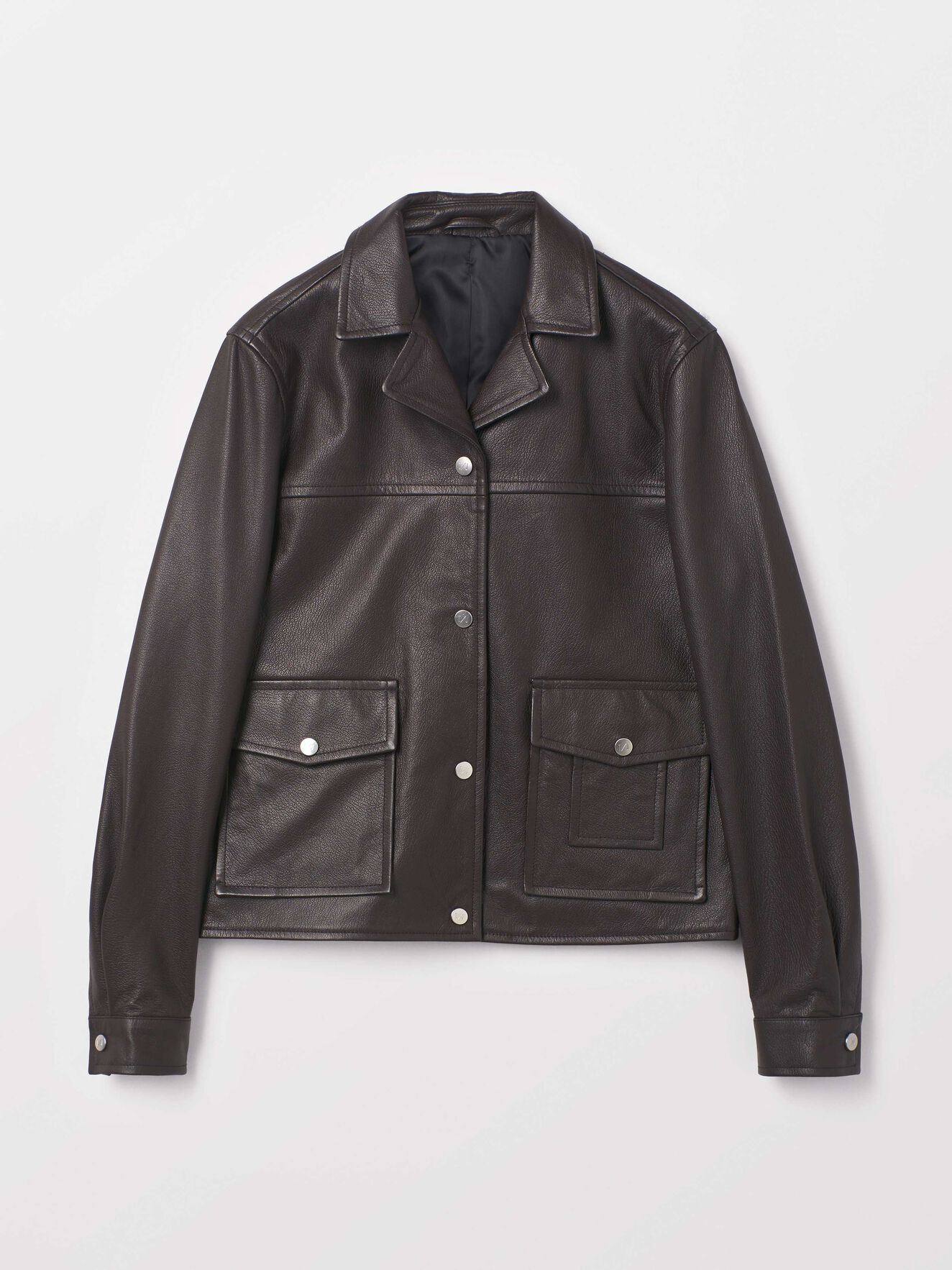 Saidy Jacket in Chocolate Torte from Tiger of Sweden Saidy Jacket in Chocolate Torte from Tiger of Sweden