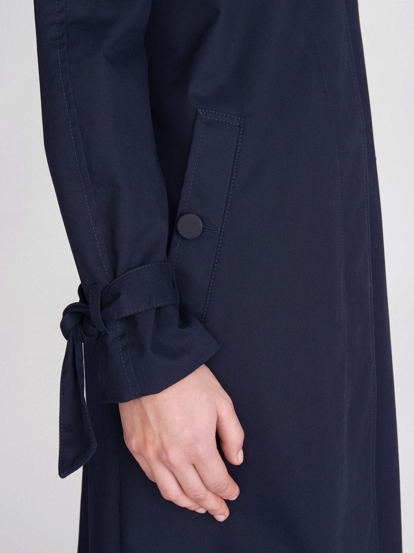Torii Coat in Blue from Tiger of Sweden Torii Coat in Blue from Tiger of Sweden