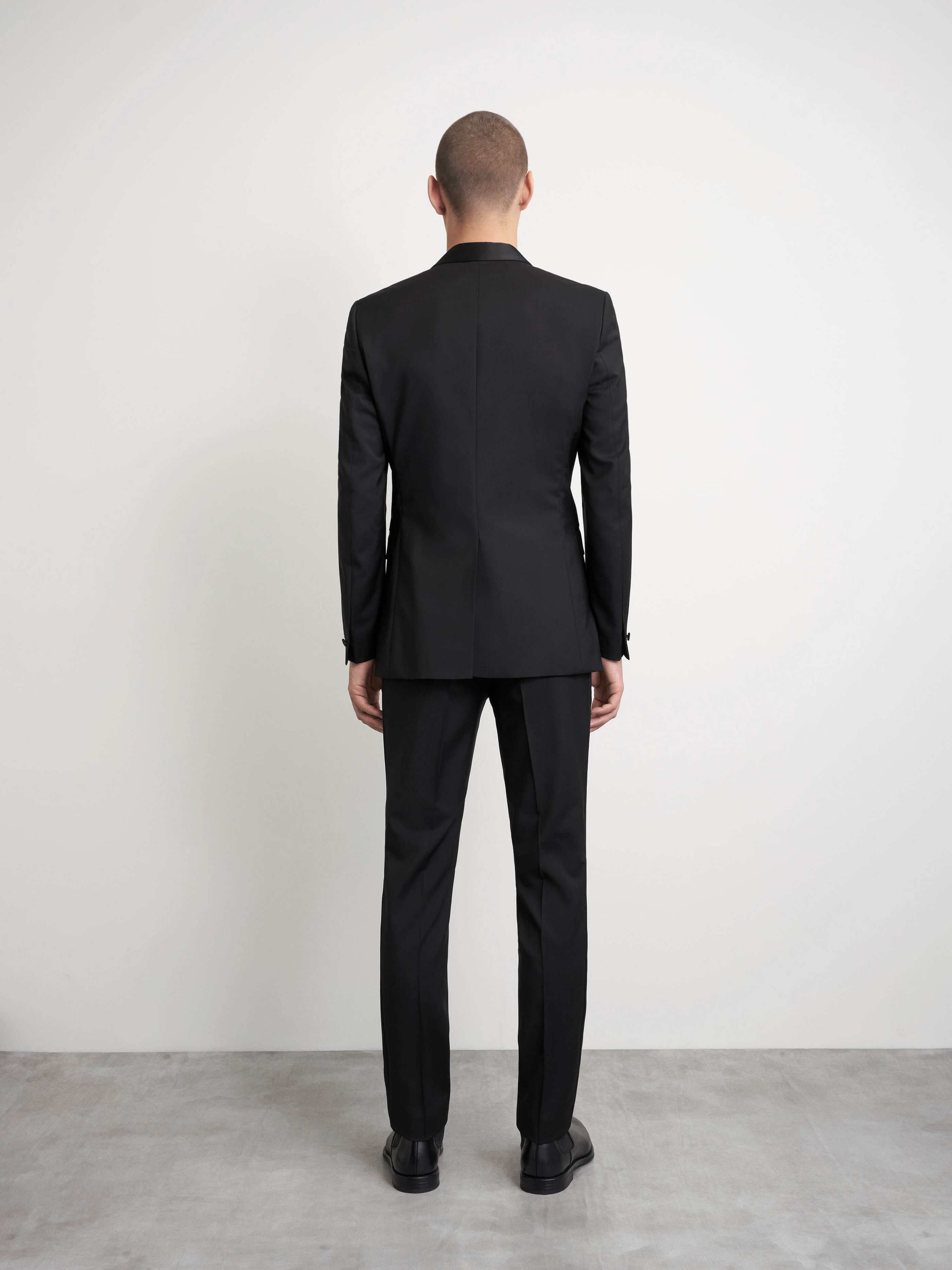 Black tux blazer clearance
