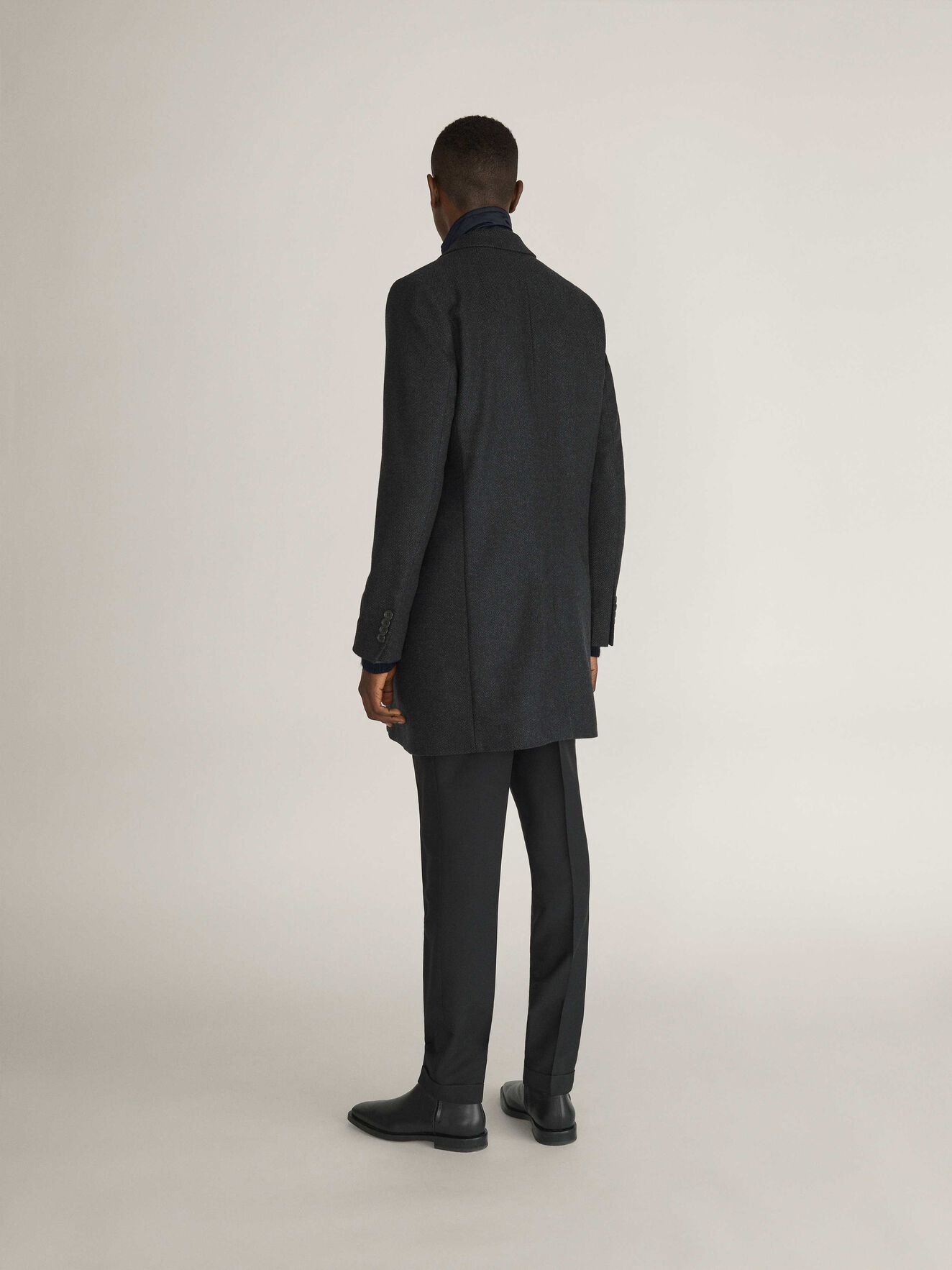 Cemper Coat in Dark grey Mel from Tiger of Sweden Cemper Coat in Dark grey Mel from Tiger of Sweden