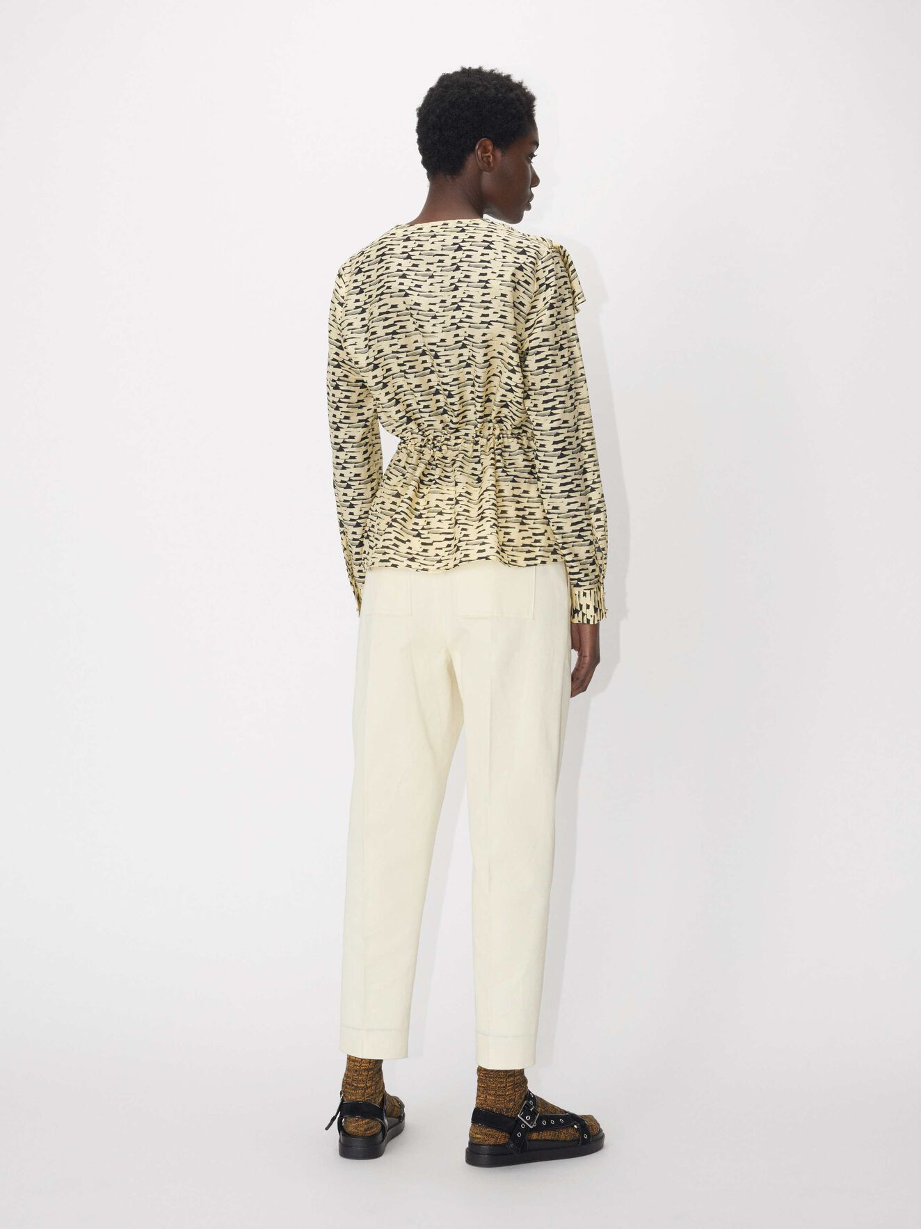 Doutze P Top in ARTWORK from Tiger of Sweden Doutze P Top in ARTWORK from Tiger of Sweden