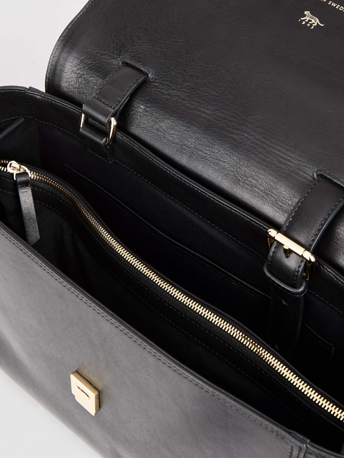 Timonia Handbag in Black from Tiger of Sweden Timonia Handbag in Black from Tiger of Sweden