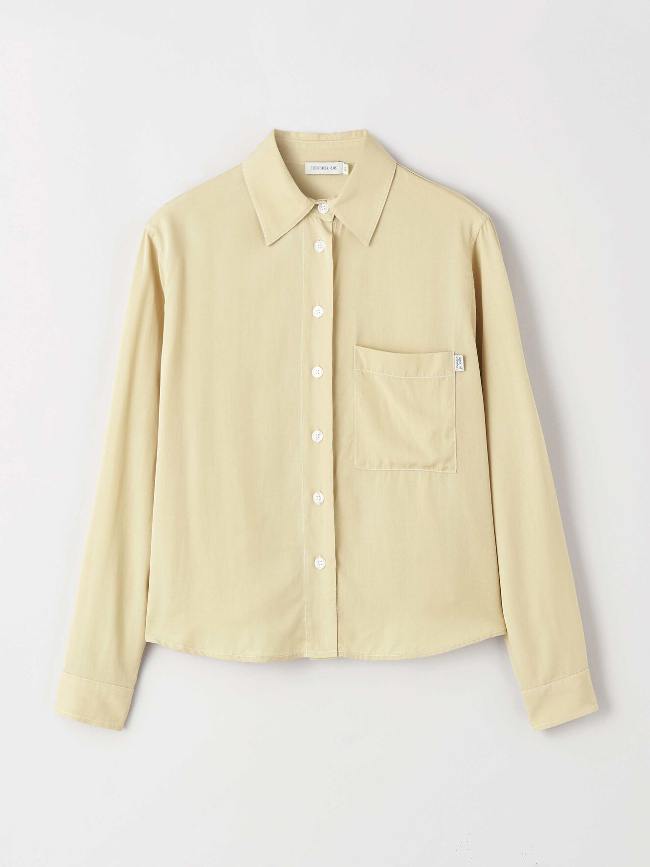Lee 2 Shirt in Yellow sand from Tiger of Sweden Lee 2 Shirt in Yellow sand from Tiger of Sweden