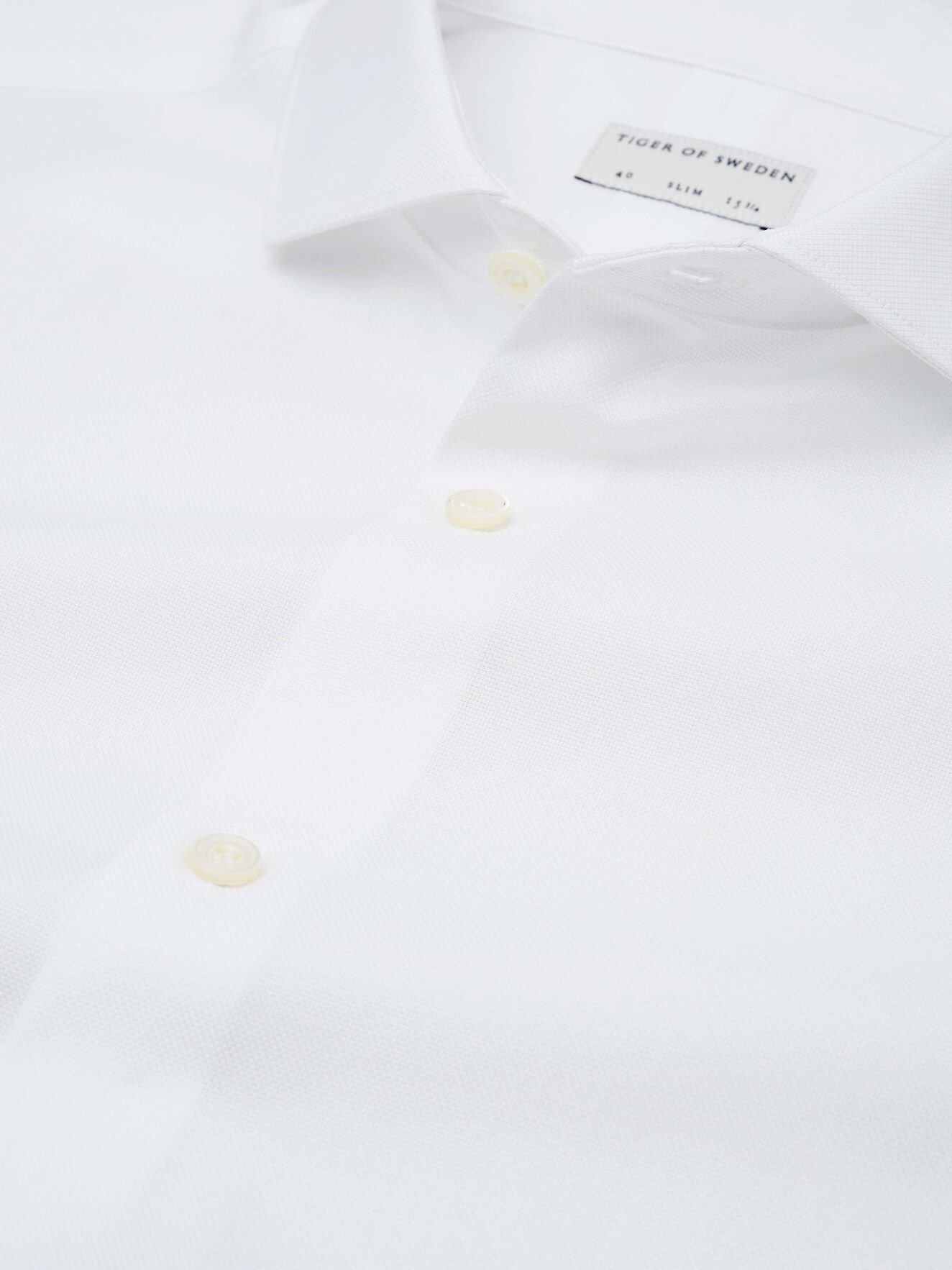 Farrell 5 Shirt in Pure white from Tiger of Sweden Farrell 5 Shirt in Pure white from Tiger of Sweden
