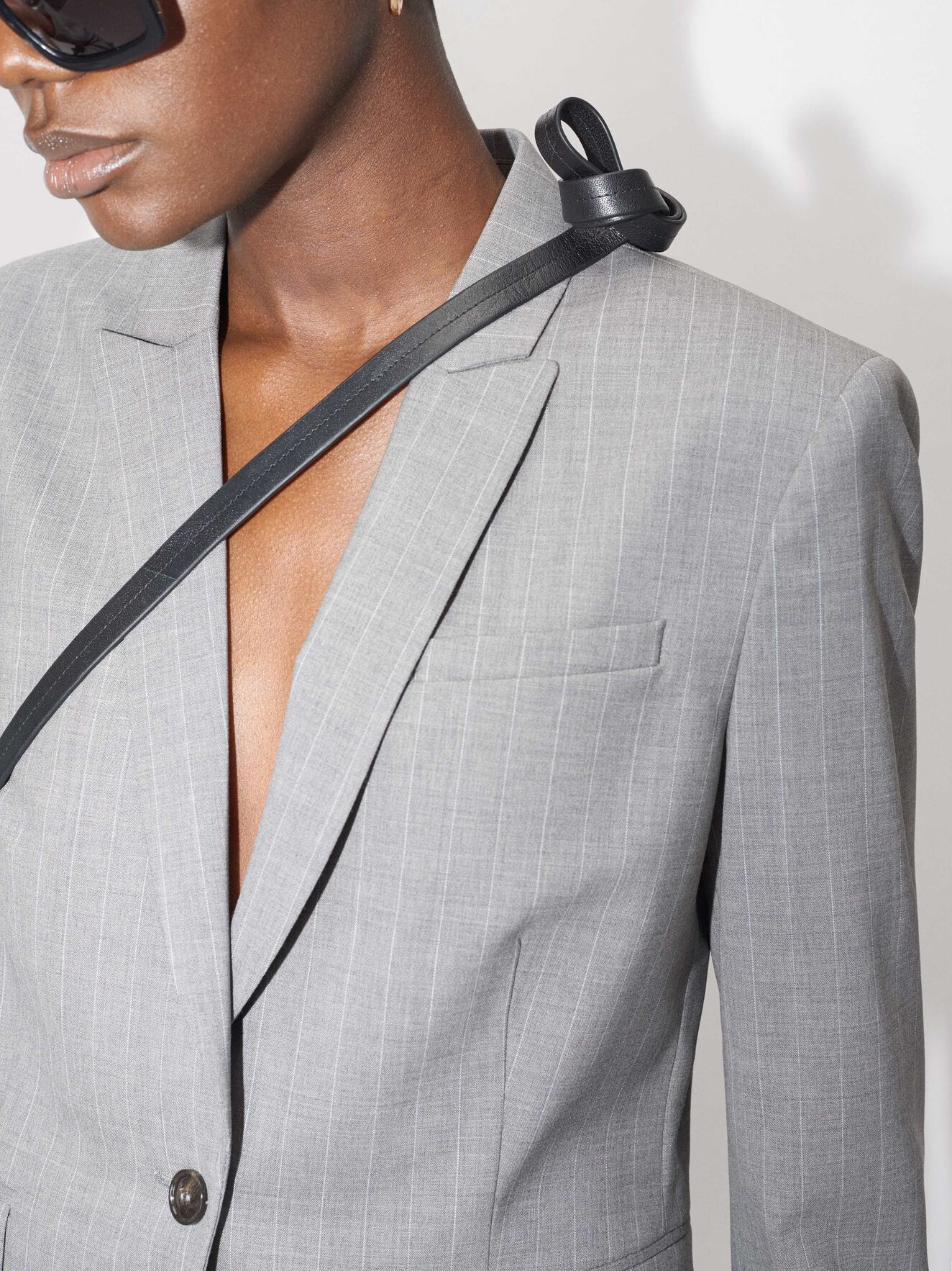 Tessan Blazer in Light grey melange from Tiger of Sweden Tessan Blazer in Light grey melange from Tiger of Sweden