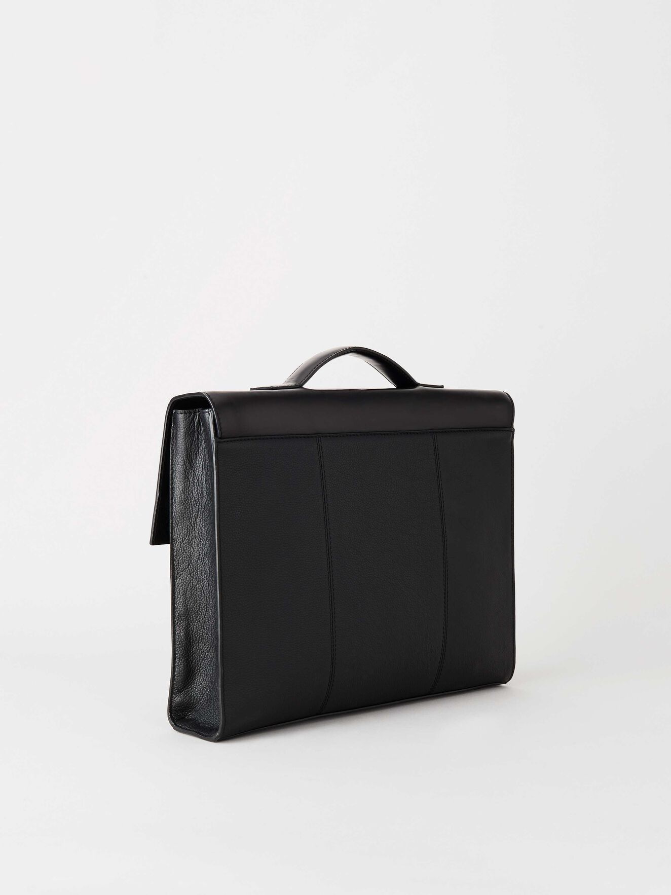 Buccan Briefcase in Black from Tiger of Sweden Buccan Briefcase in Black from Tiger of Sweden