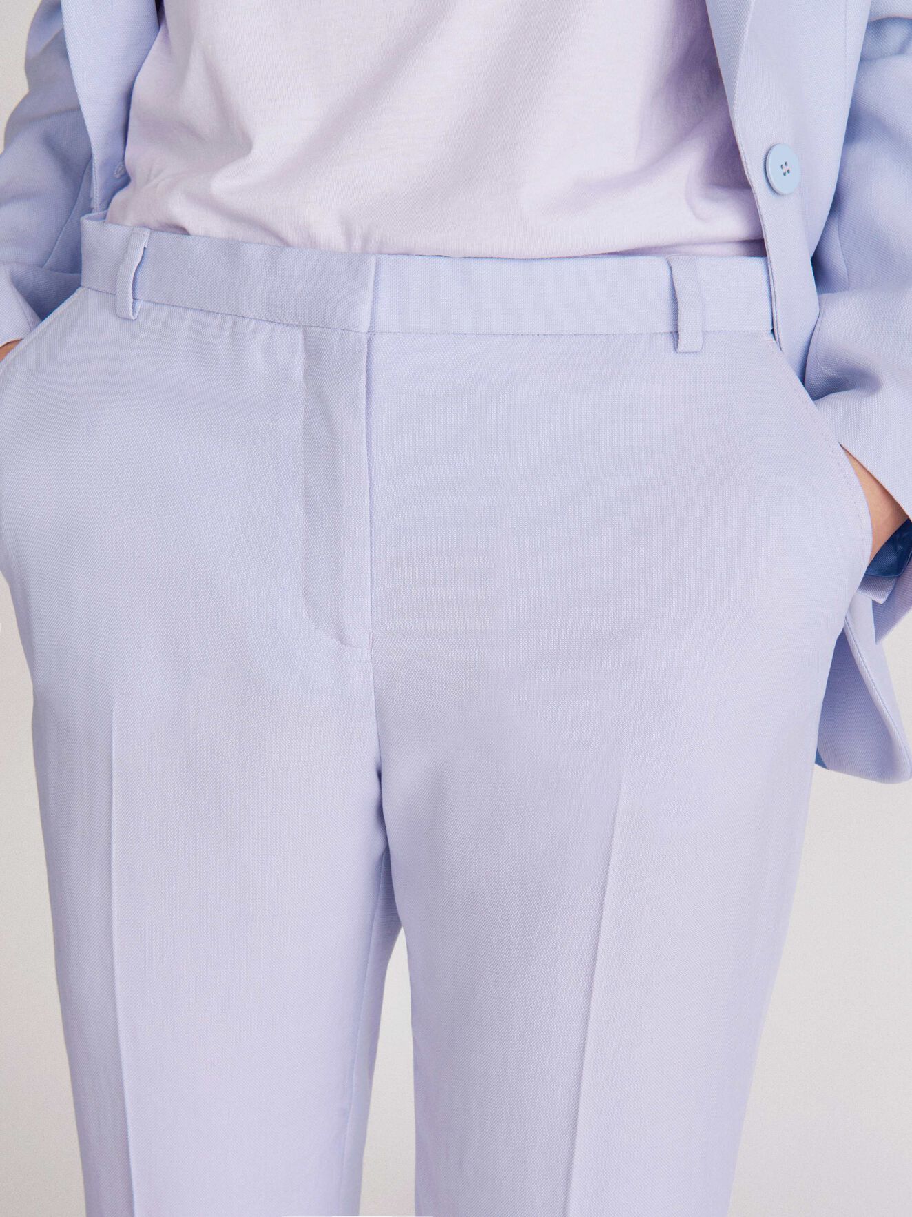 Yulia 6 Trousers in Soft Lavender from Tiger of Sweden Yulia 6 Trousers in Soft Lavender from Tiger of Sweden