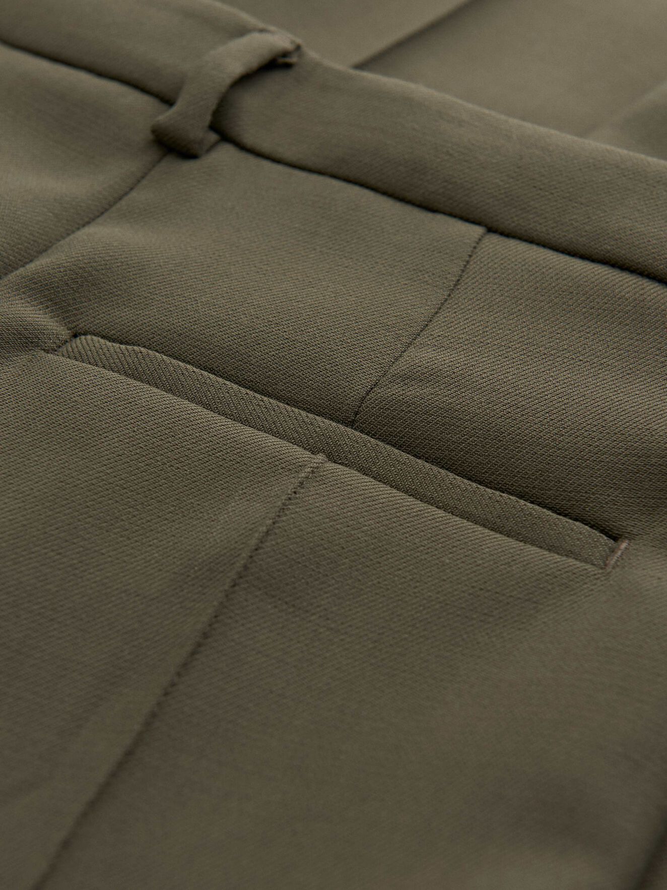Bari Trousers in Utility Green from Tiger of Sweden Bari Trousers in Utility Green from Tiger of Sweden