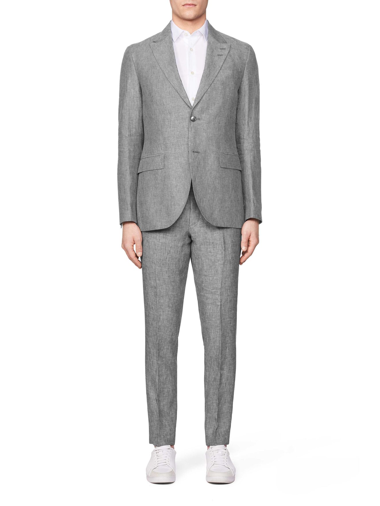 Lamar Blazer in Light grey melange from Tiger of Sweden Lamar Blazer in Light grey melange from Tiger of Sweden