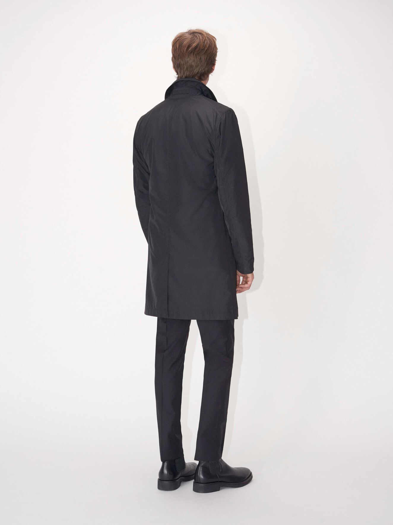 Calton Coat in Black from Tiger of Sweden Calton Coat in Black from Tiger of Sweden