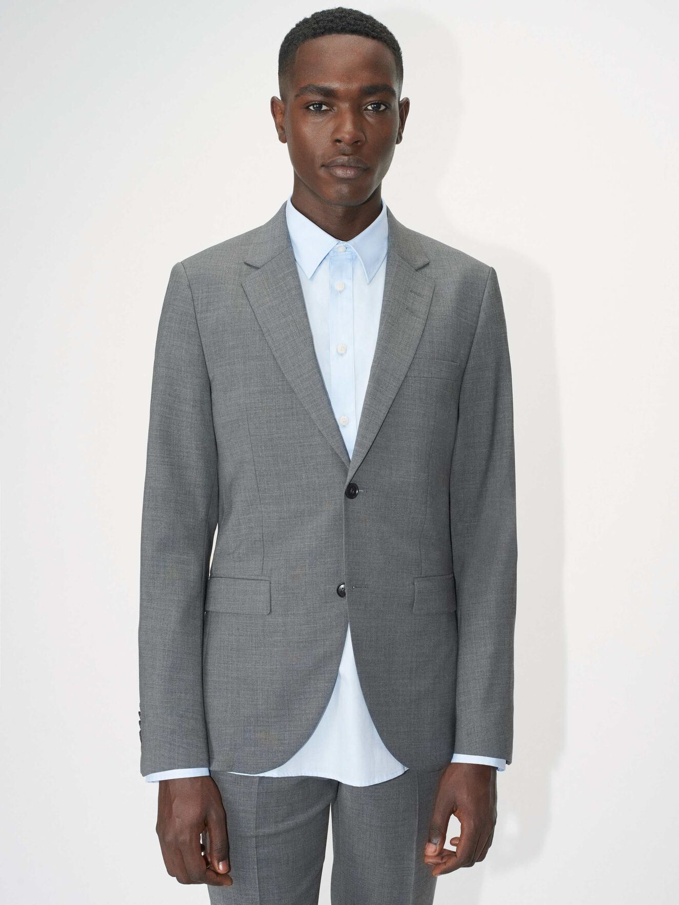 Jamonte Ul Blazer in Light grey melange from Tiger of Sweden Jamonte Ul Blazer in Light grey melange from Tiger of Sweden