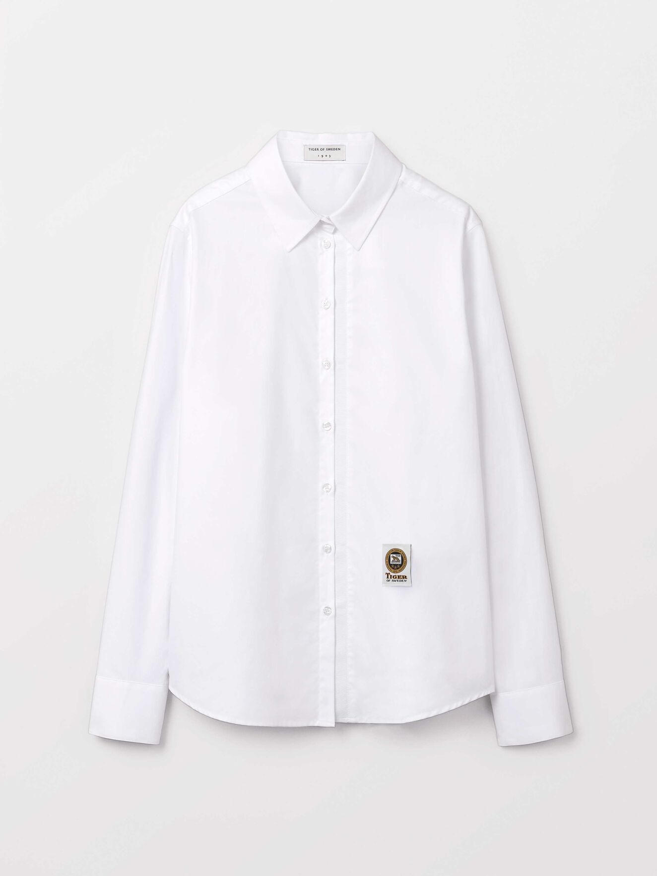 Ris Shirt in Pure white from Tiger of Sweden Ris Shirt in Pure white from Tiger of Sweden