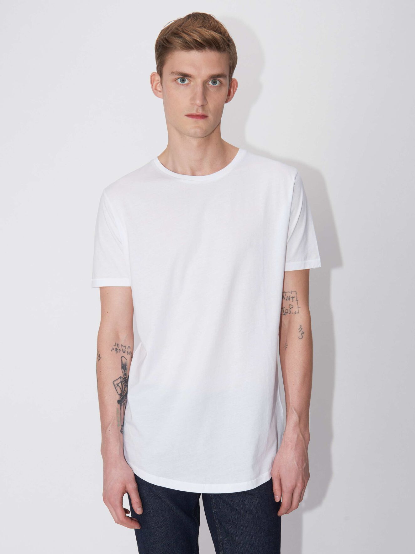 Corey Kurzarm-T-Shirt in White from Tiger of Sweden Corey Kurzarm-T-Shirt in White from Tiger of Sweden
