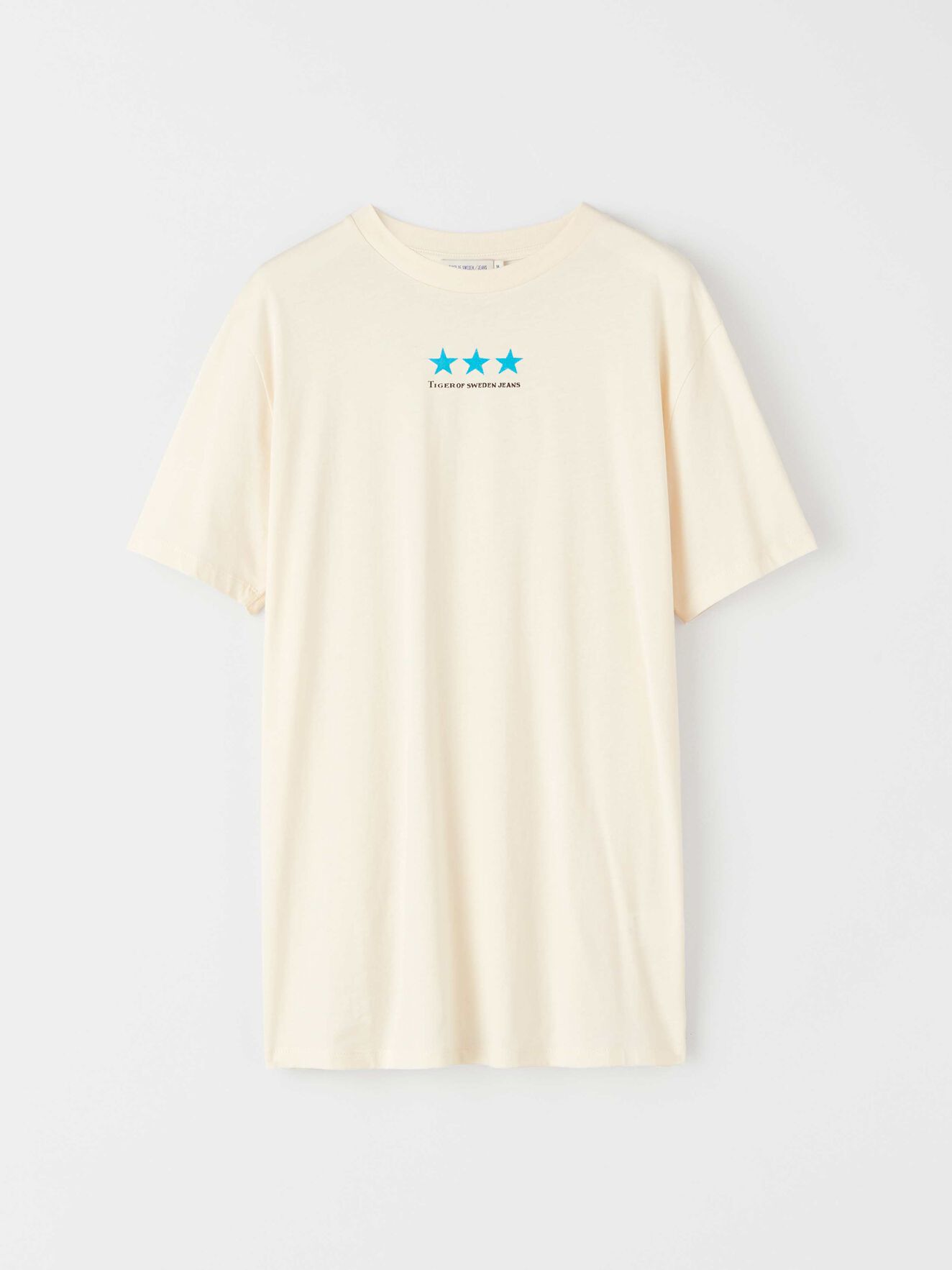 Fleek Star T-Shirt in Birch Bark from Tiger of Sweden Fleek Star T-Shirt in Birch Bark from Tiger of Sweden