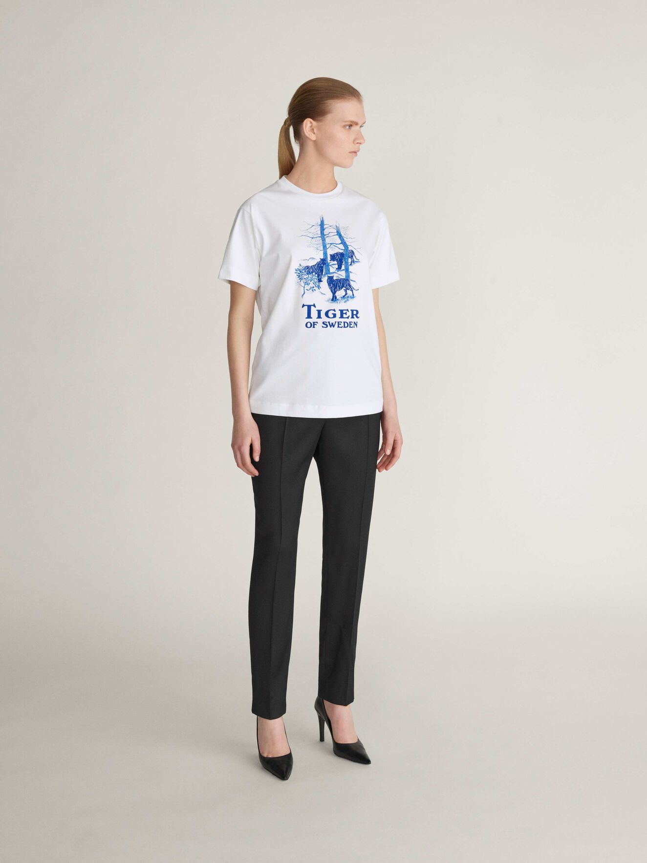 T-Shirt Dellana P in Bright White from Tiger of Sweden T-Shirt Dellana P in Bright White from Tiger of Sweden
