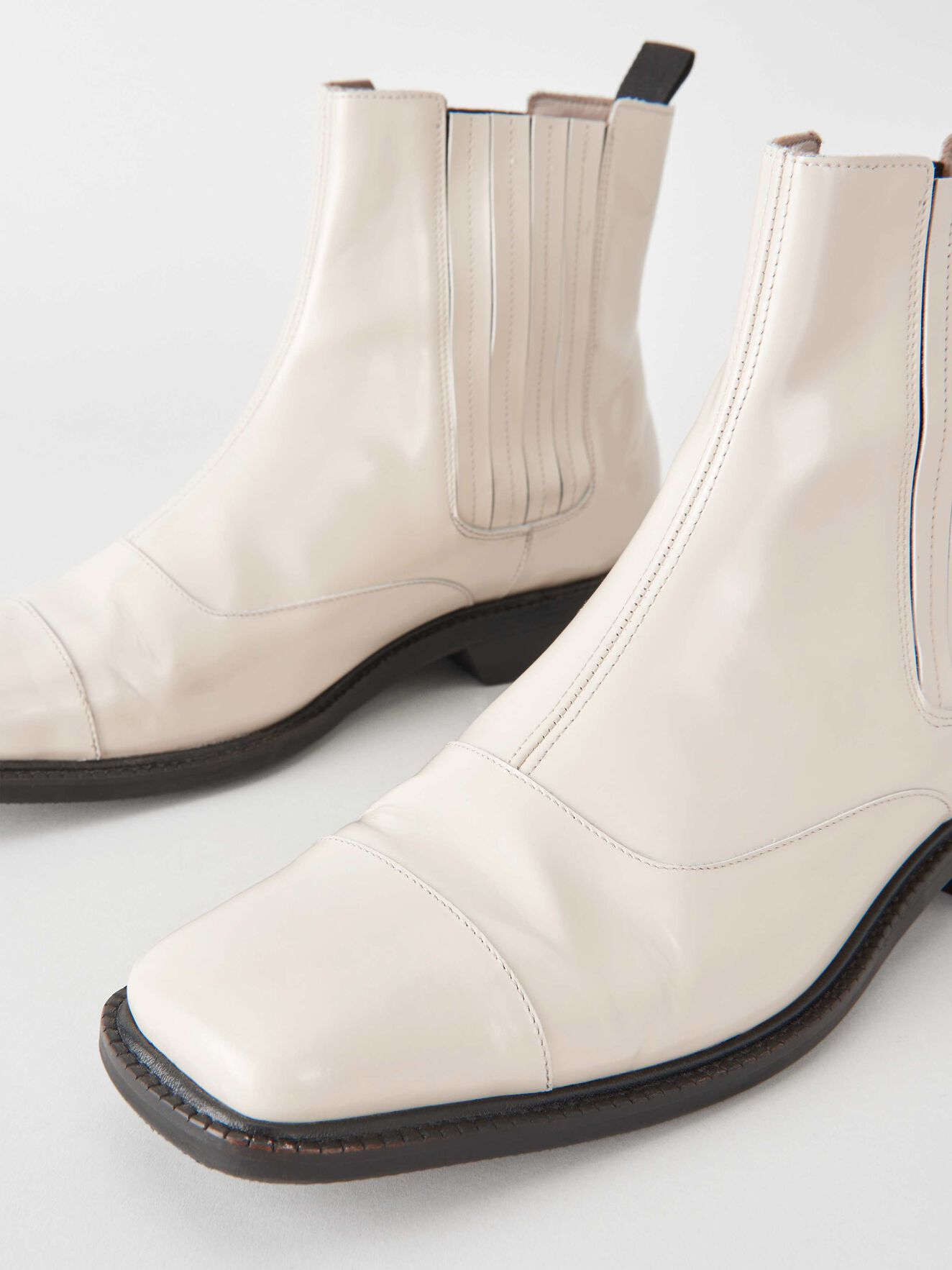 Prora P Boots in Off White from Tiger of Sweden Prora P Boots in Off White from Tiger of Sweden