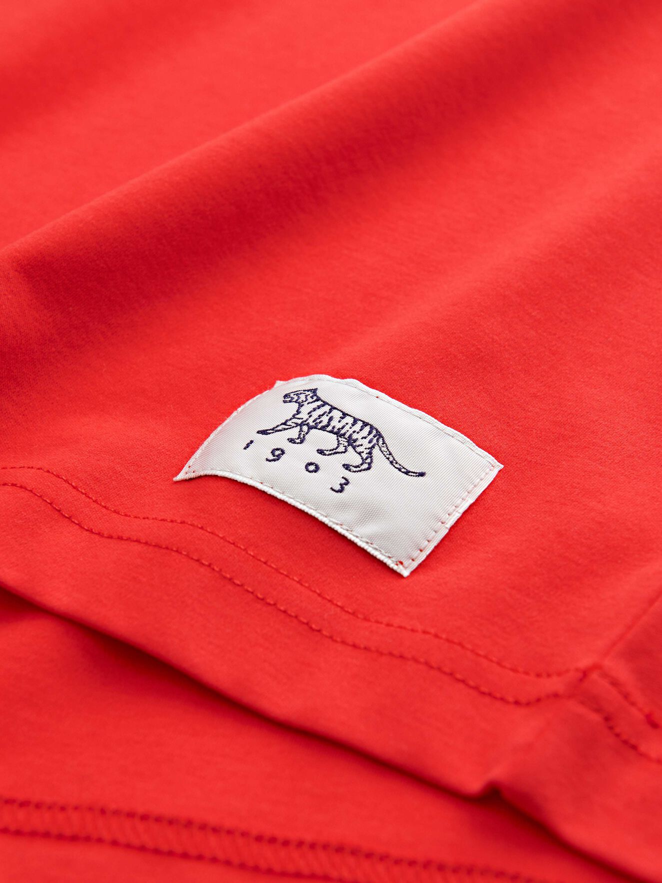 Olaf T-shirt in Flame Red from Tiger of Sweden Olaf T-shirt in Flame Red from Tiger of Sweden