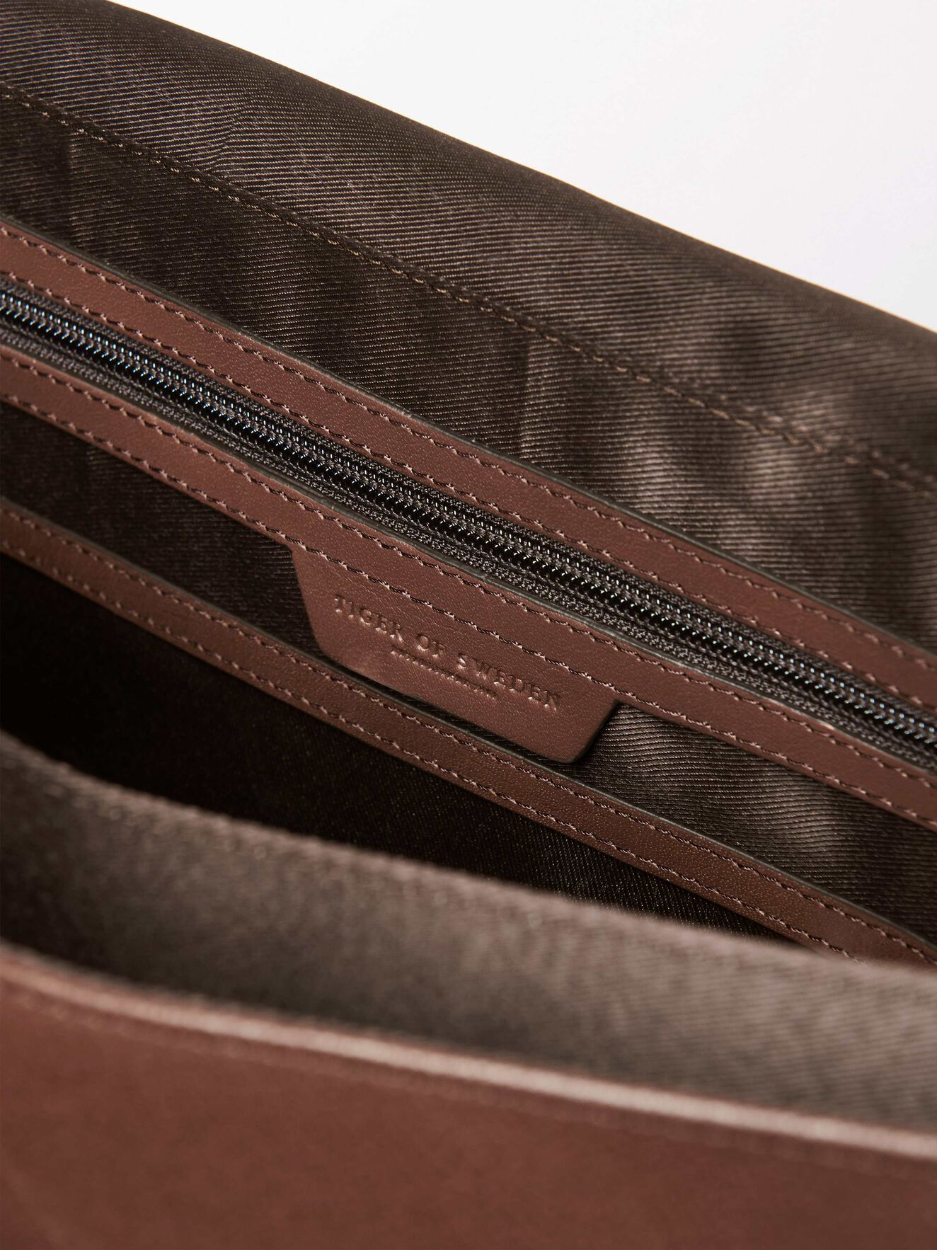 Lucha Briefcase in Medium Brown from Tiger of Sweden Lucha Briefcase in Medium Brown from Tiger of Sweden