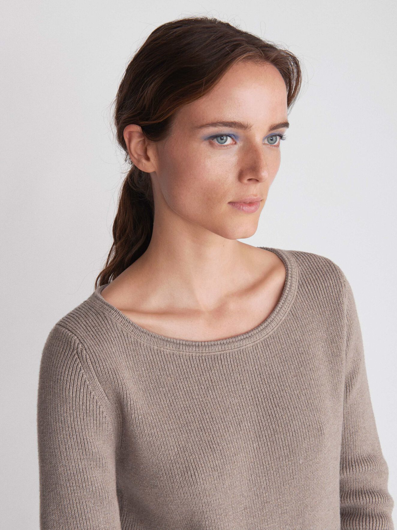 Tanako Pullover in Macchiato from Tiger of Sweden Tanako Pullover in Macchiato from Tiger of Sweden