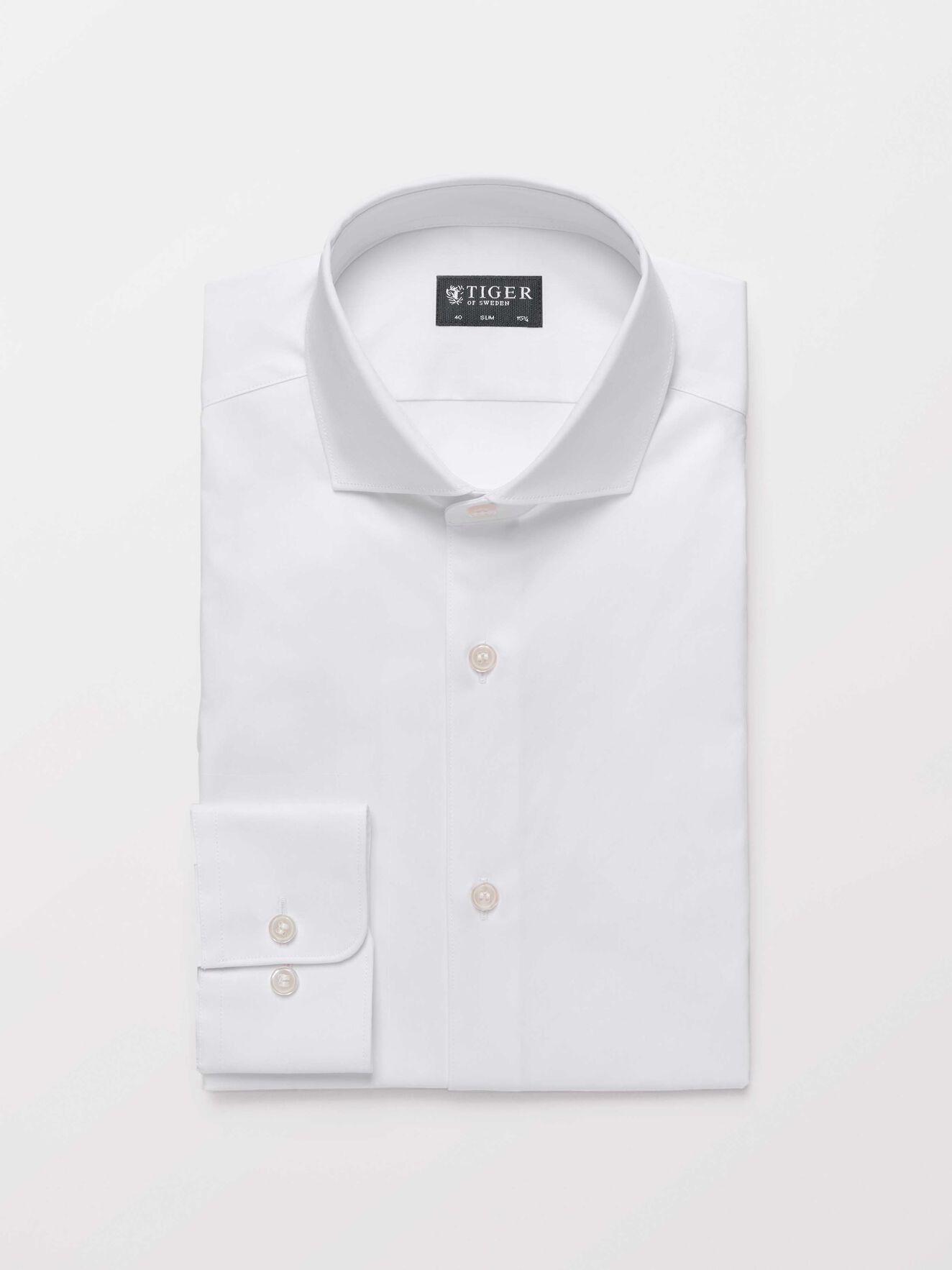 Farrell 5 Shirt in Pure white from Tiger of Sweden Farrell 5 Shirt in Pure white from Tiger of Sweden
