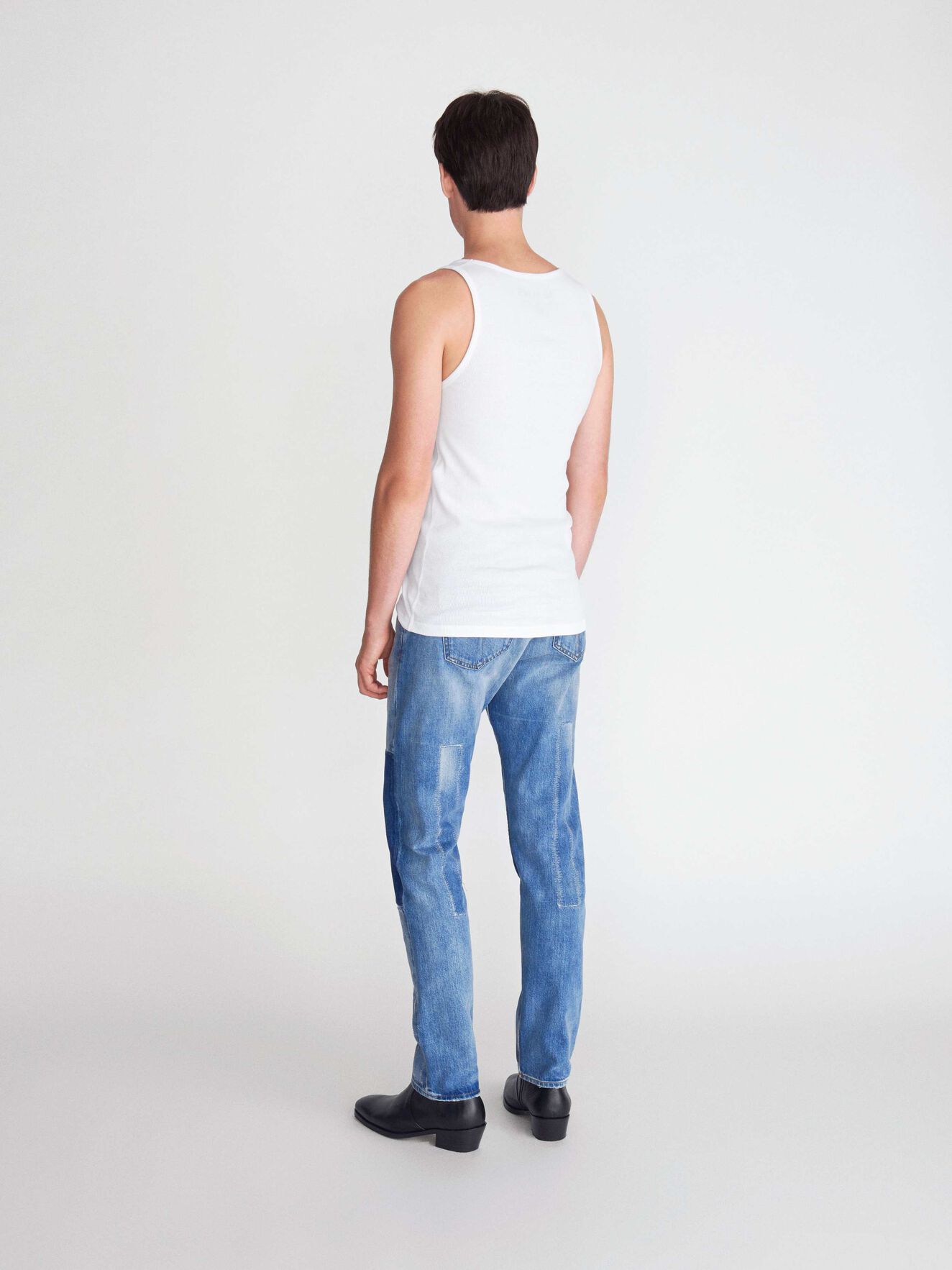 Bhanan Tank Top in White from Tiger of Sweden Bhanan Tank Top in White from Tiger of Sweden