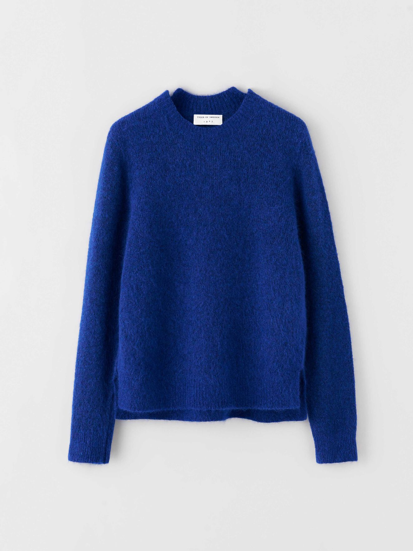 Mania 2 Pullover in Deep Blue from Tiger of Sweden Mania 2 Pullover in Deep Blue from Tiger of Sweden