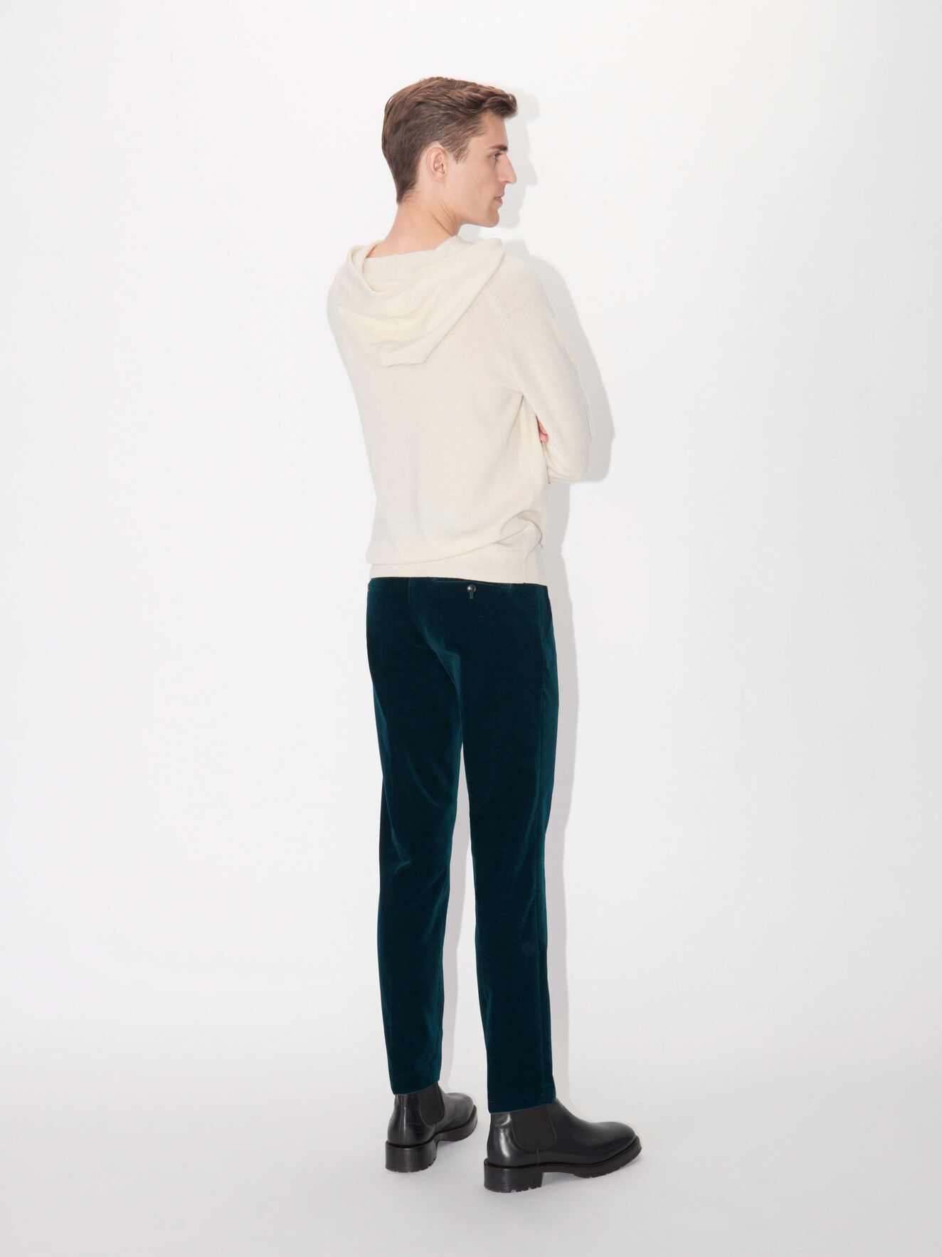 Nakkne Pullover in Gardenia from Tiger of Sweden Nakkne Pullover in Gardenia from Tiger of Sweden