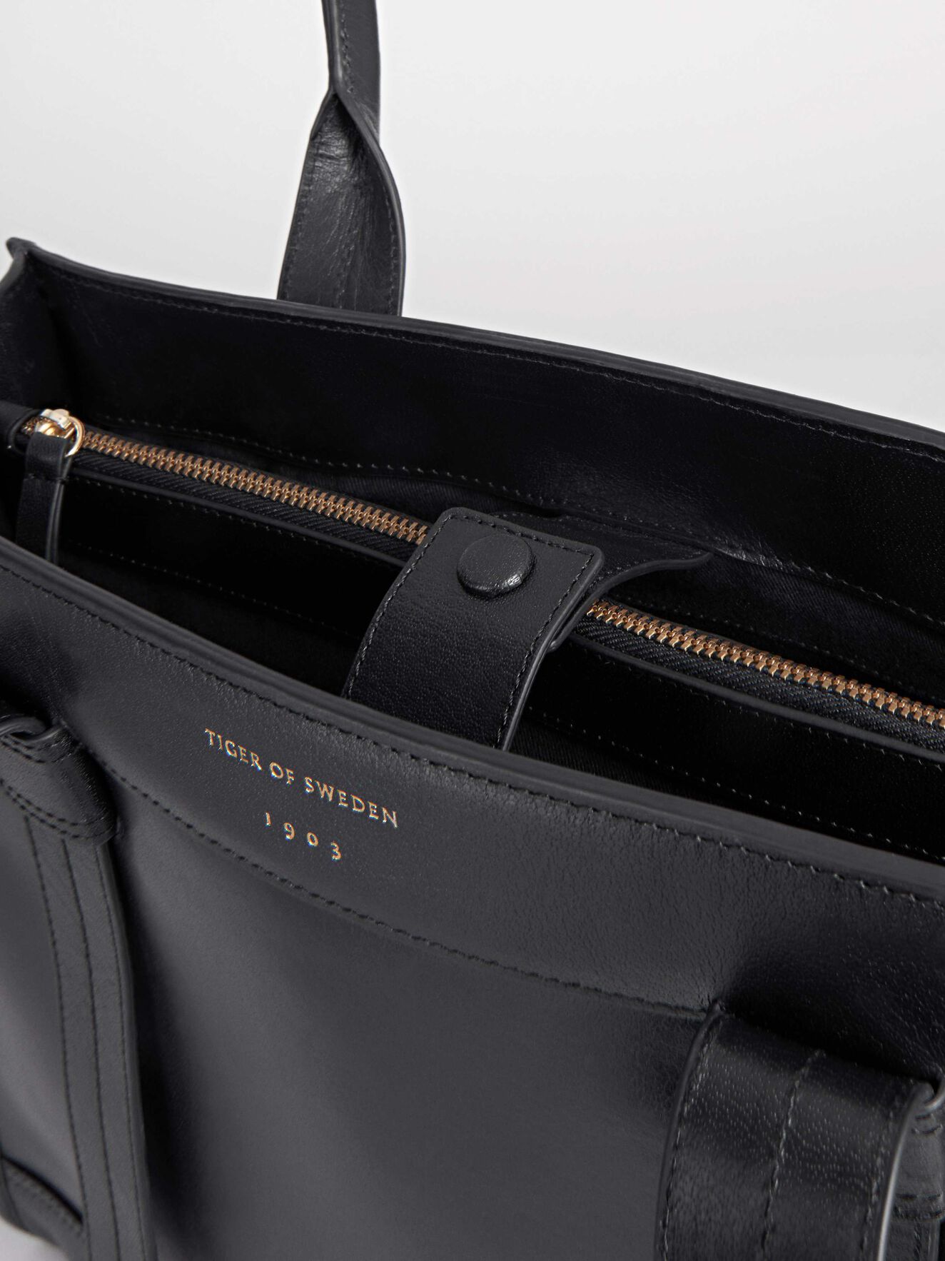 Totale Handbag in Black from Tiger of Sweden Totale Handbag in Black from Tiger of Sweden