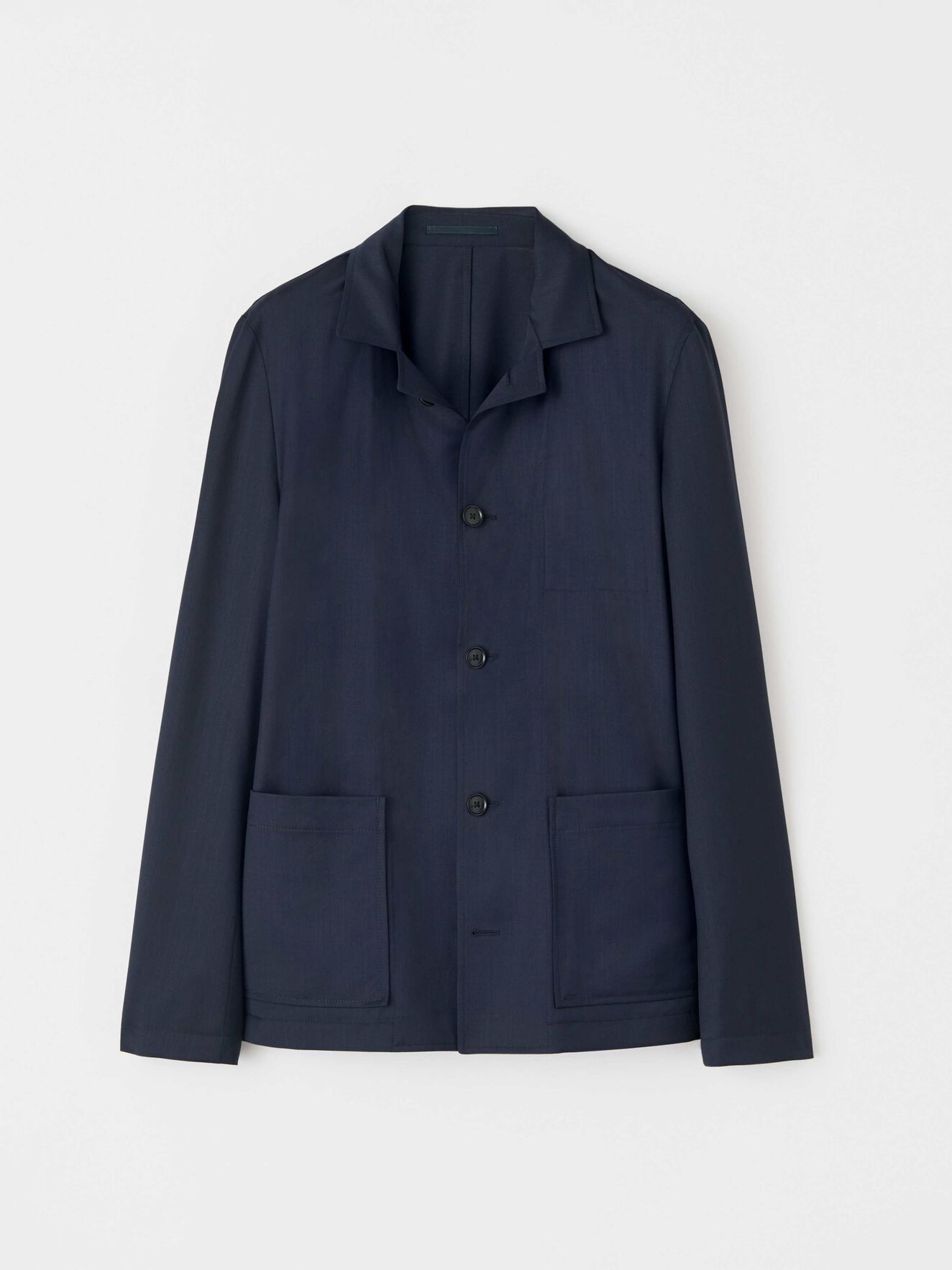 Jimmie Shirt Blazer in Midnight blue from Tiger of Sweden Jimmie Shirt Blazer in Midnight blue from Tiger of Sweden