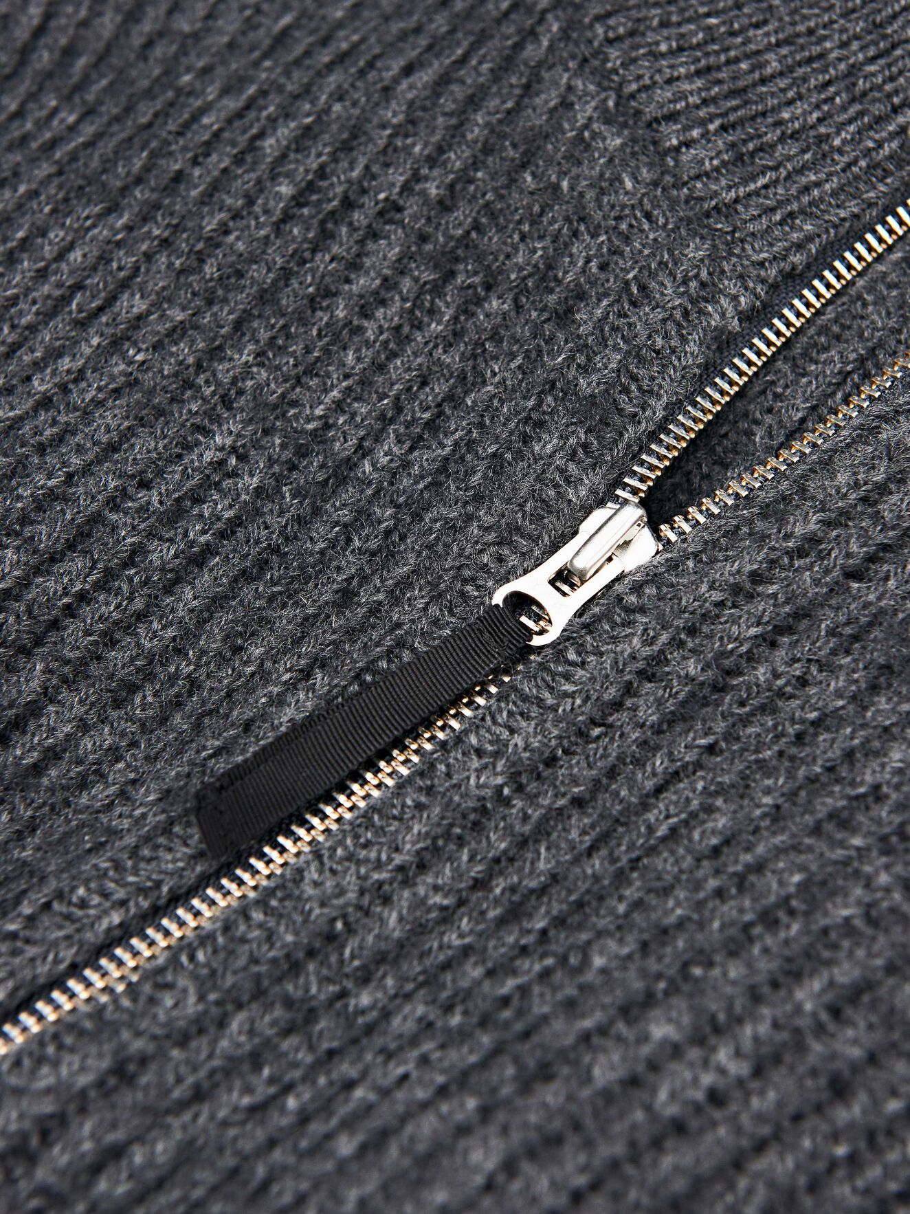 Nyman Cardigan in Dark grey Mel from Tiger of Sweden Nyman Cardigan in Dark grey Mel from Tiger of Sweden