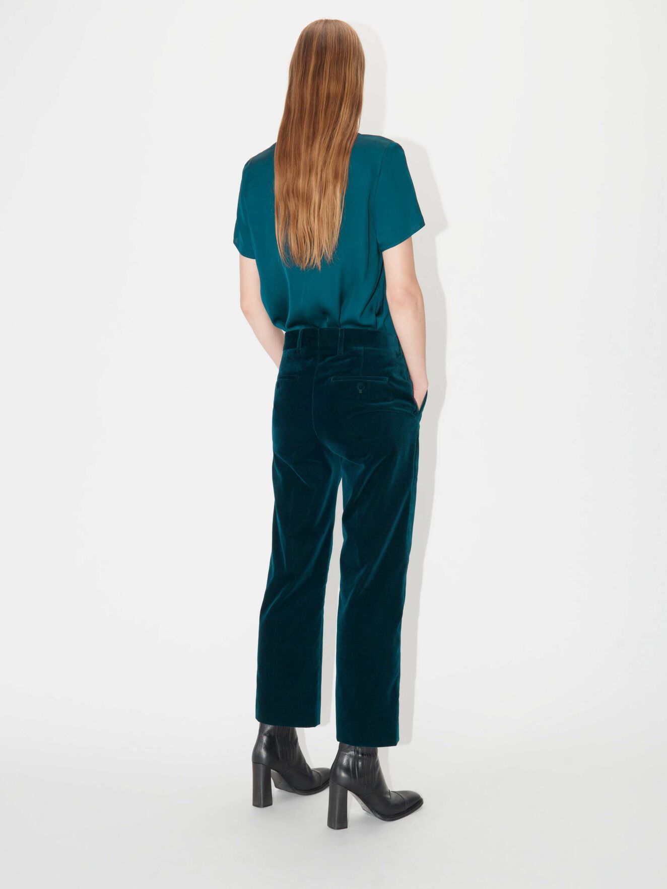 Volona Top in Scarab Green from Tiger of Sweden Volona Top in Scarab Green from Tiger of Sweden