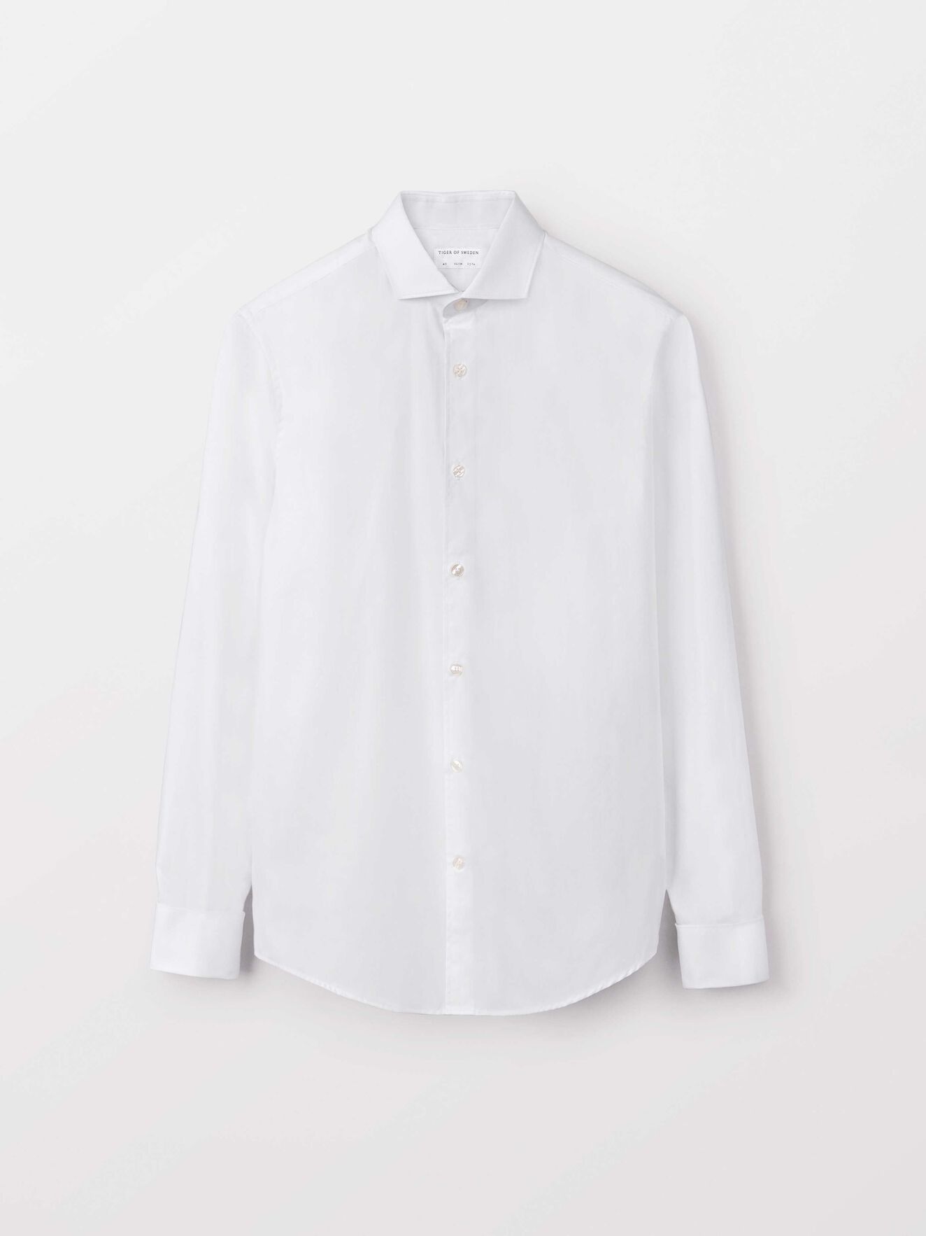 Farrell Dc Shirt in Pure white from Tiger of Sweden Farrell Dc Shirt in Pure white from Tiger of Sweden