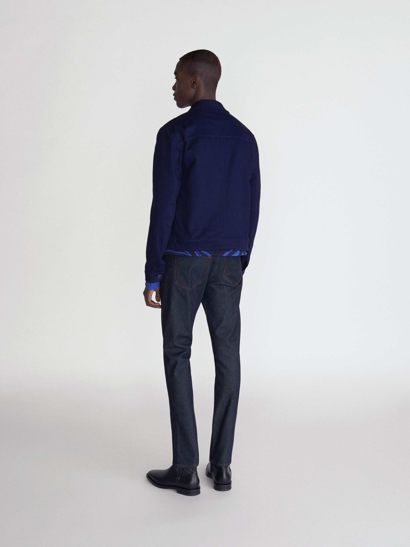 Kasar Jacket in Maritime Blue from Tiger of Sweden Kasar Jacket in Maritime Blue from Tiger of Sweden