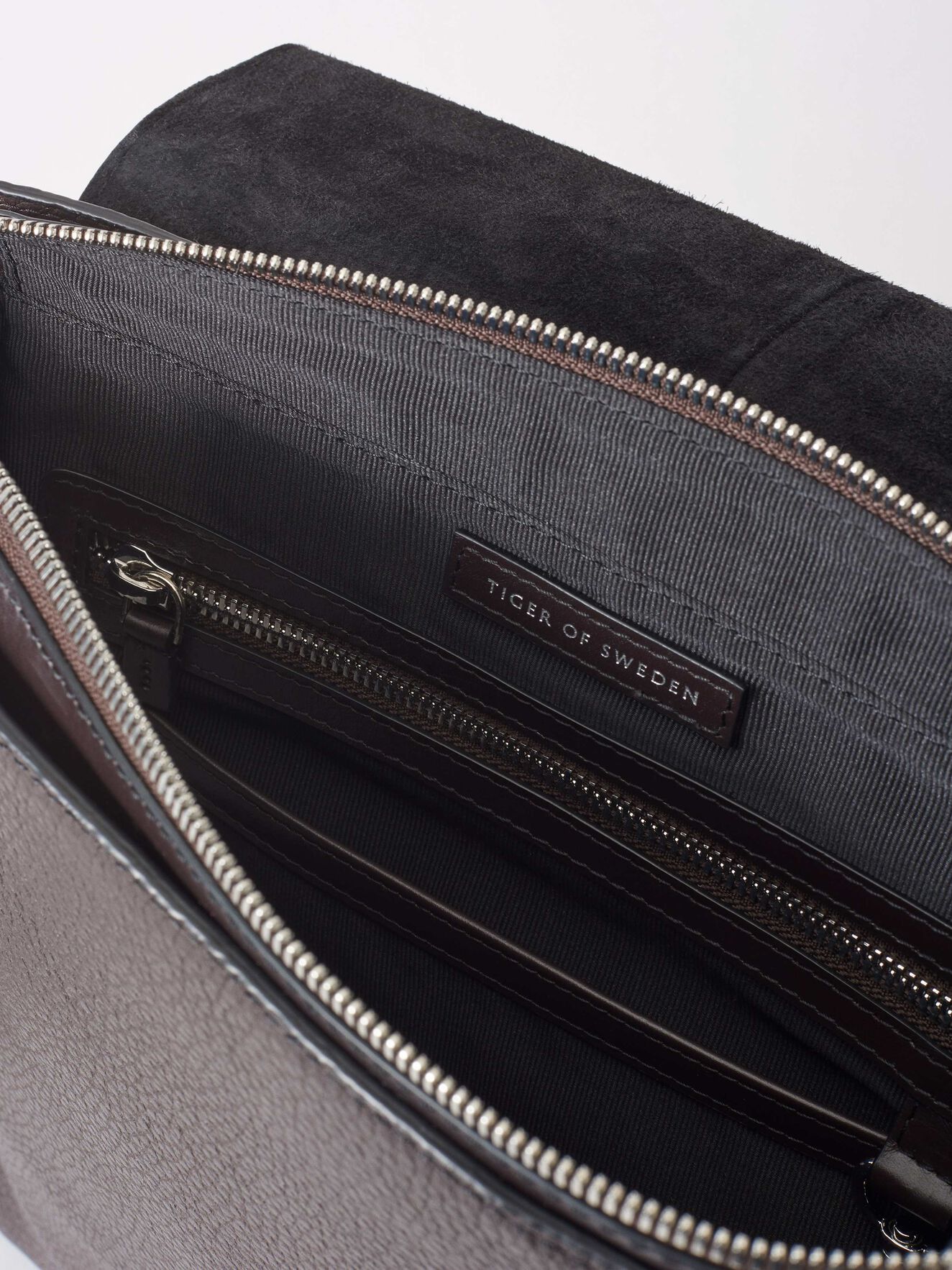 Bolean Bag in Dark Brown from Tiger of Sweden Bolean Bag in Dark Brown from Tiger of Sweden