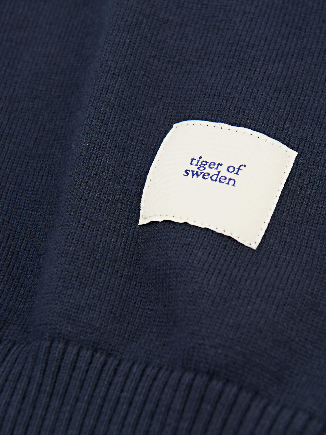 Lang Pullover in Deep Purple from Tiger of Sweden Lang Pullover in Deep Purple from Tiger of Sweden