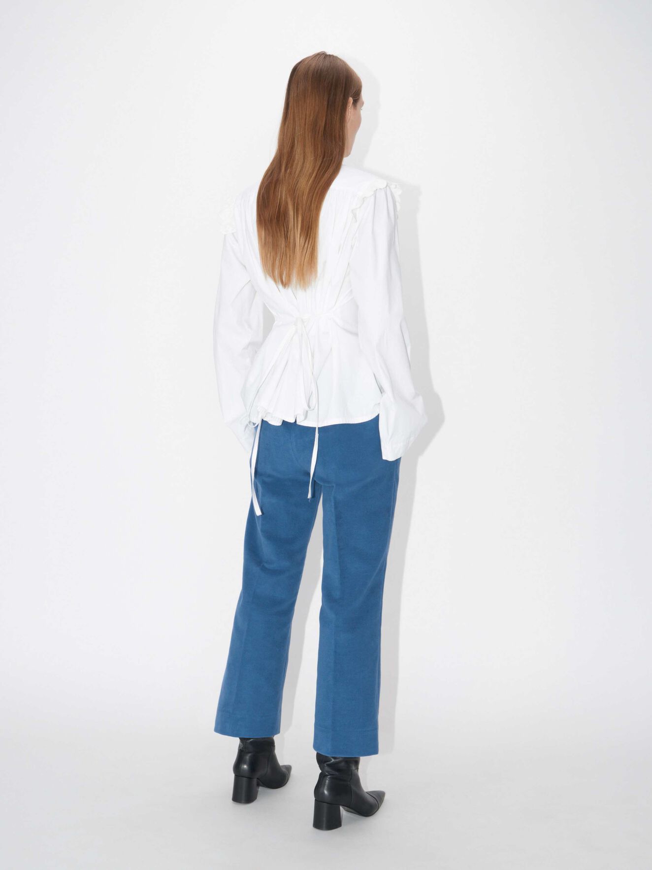 Verbana Trousers in Cornflower from Tiger of Sweden Verbana Trousers in Cornflower from Tiger of Sweden