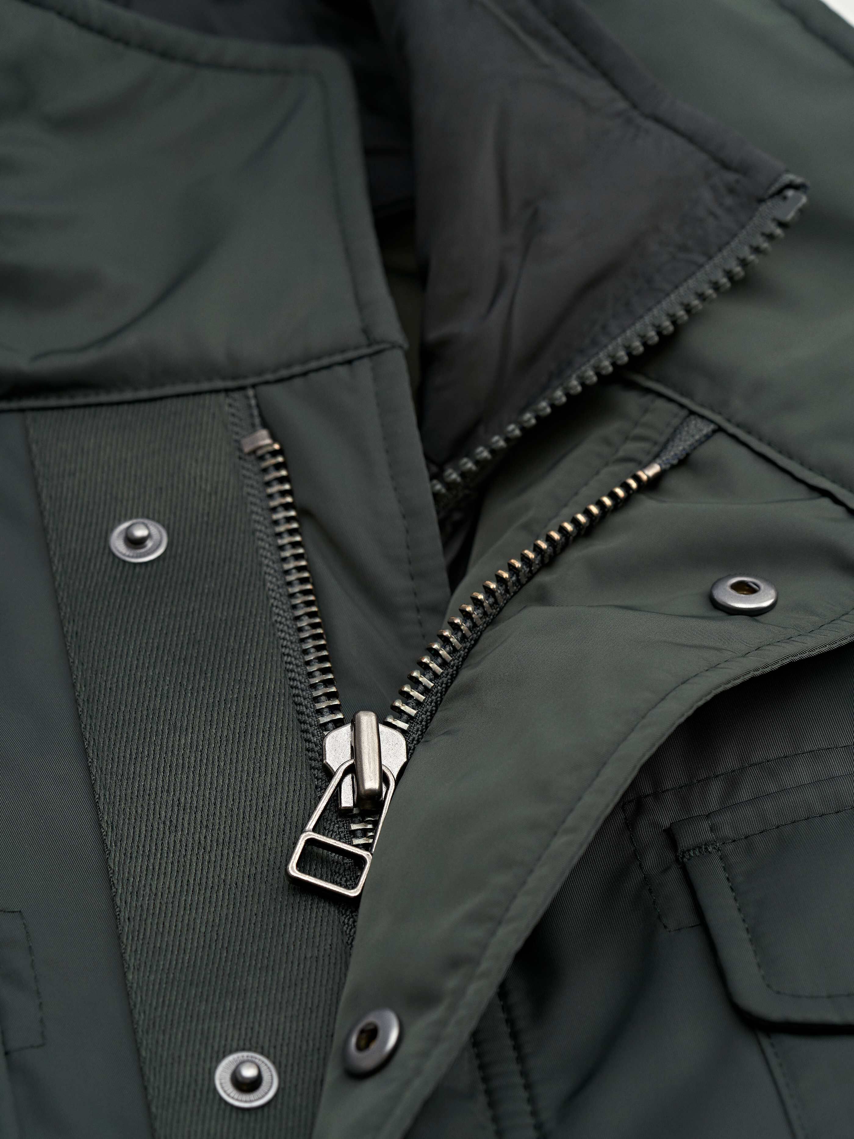 woodland white jacket