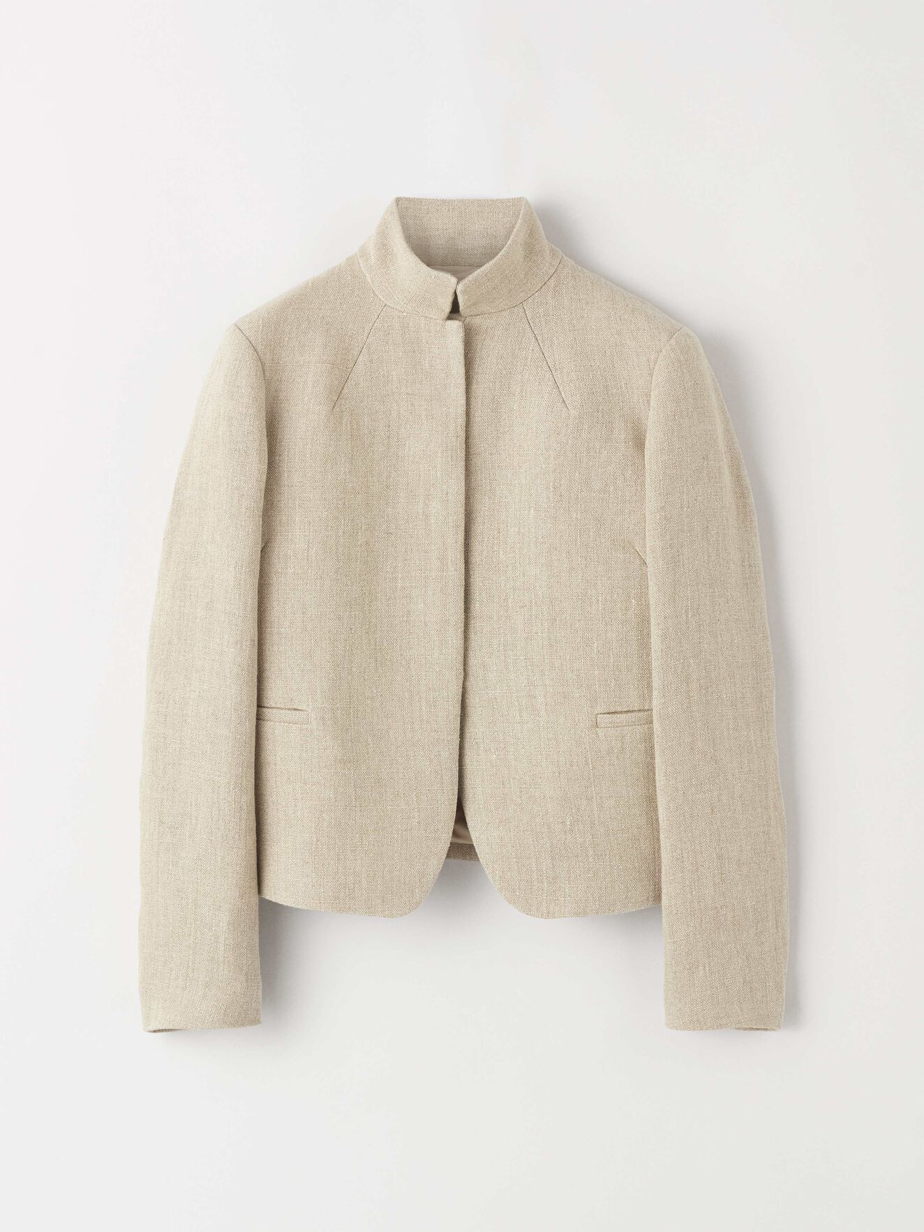 Myrtisa Blazer in Dark Linen from Tiger of Sweden Myrtisa Blazer in Dark Linen from Tiger of Sweden