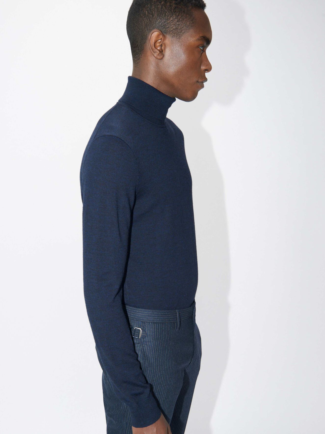Nevile Pullover in Light Ink from Tiger of Sweden Nevile Pullover in Light Ink from Tiger of Sweden