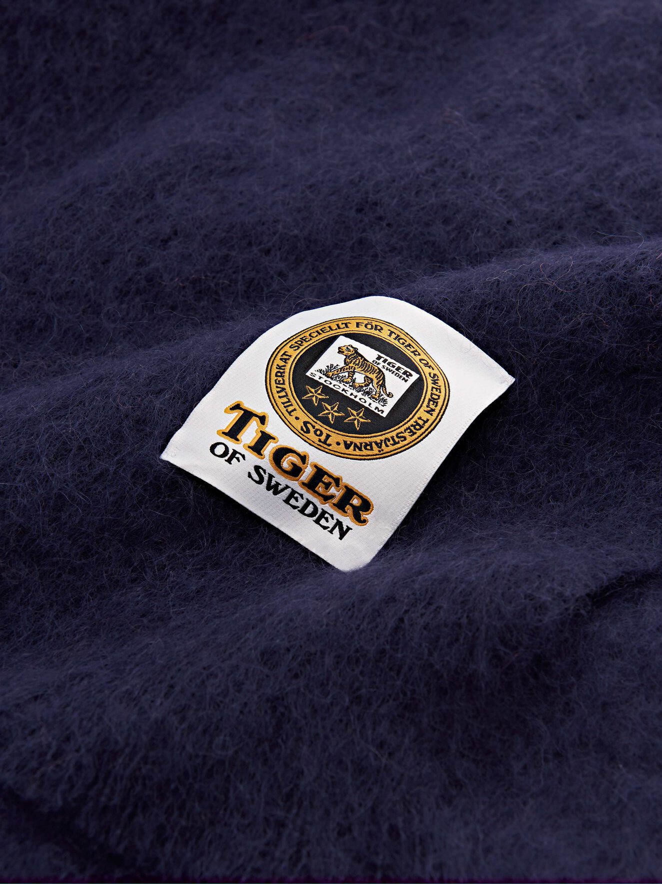 Habrosa Scarf in Royal Blue from Tiger of Sweden Habrosa Scarf in Royal Blue from Tiger of Sweden
