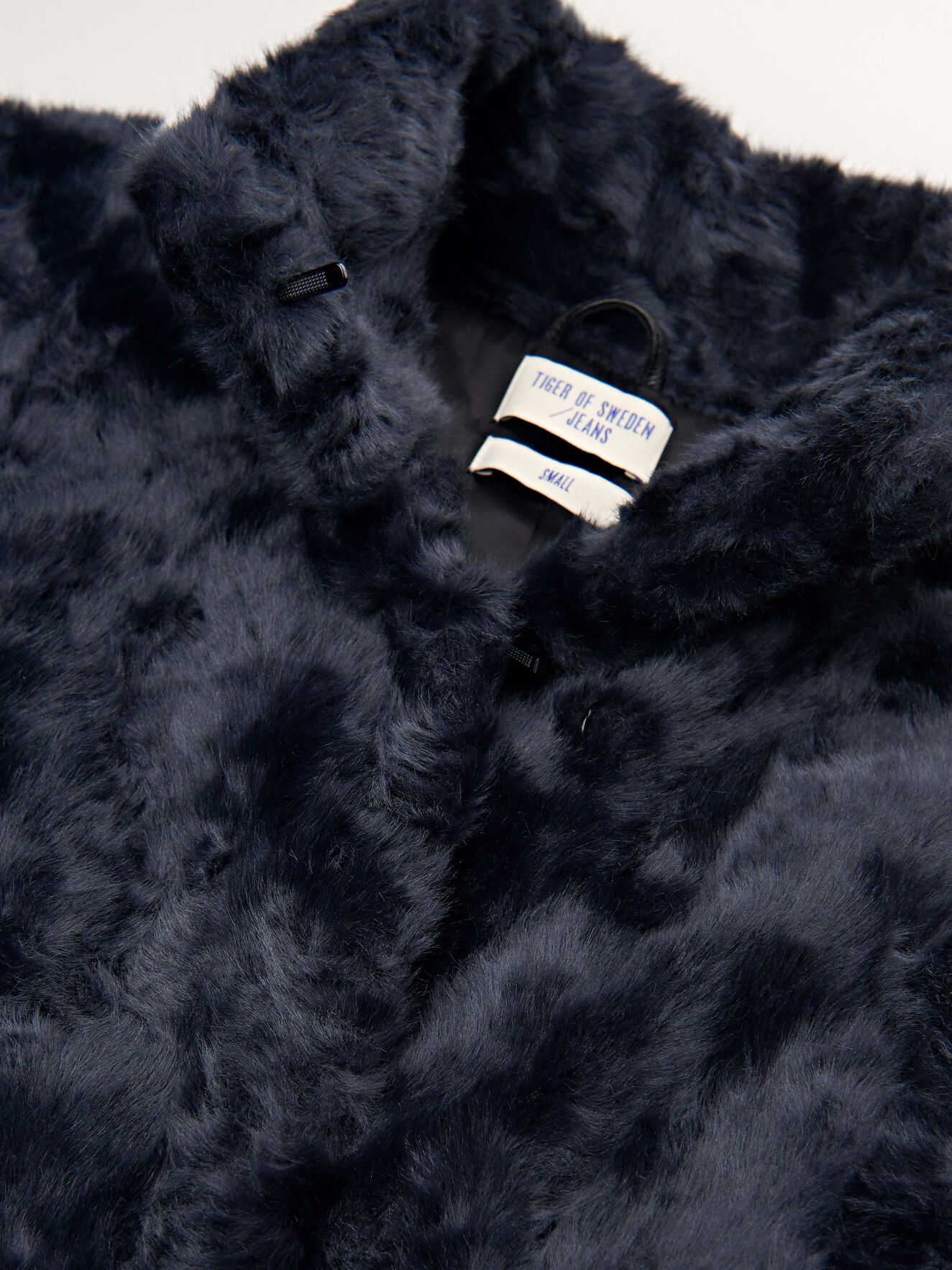 Minimal Jacket in Worker Blue from Tiger of Sweden Minimal Jacket in Worker Blue from Tiger of Sweden