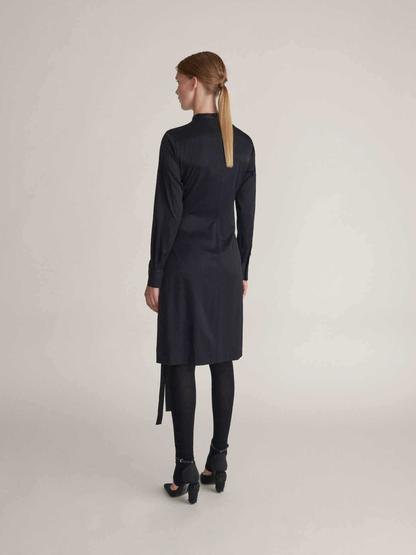 Leonetta Dress in Midnight Black from Tiger of Sweden Leonetta Dress in Midnight Black from Tiger of Sweden